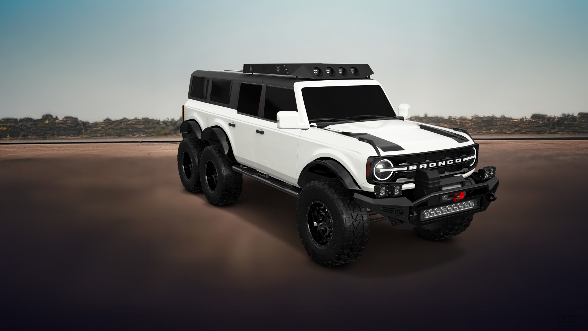 Ford Bronco 6X6 4 Door pickup truck 2021 tuning