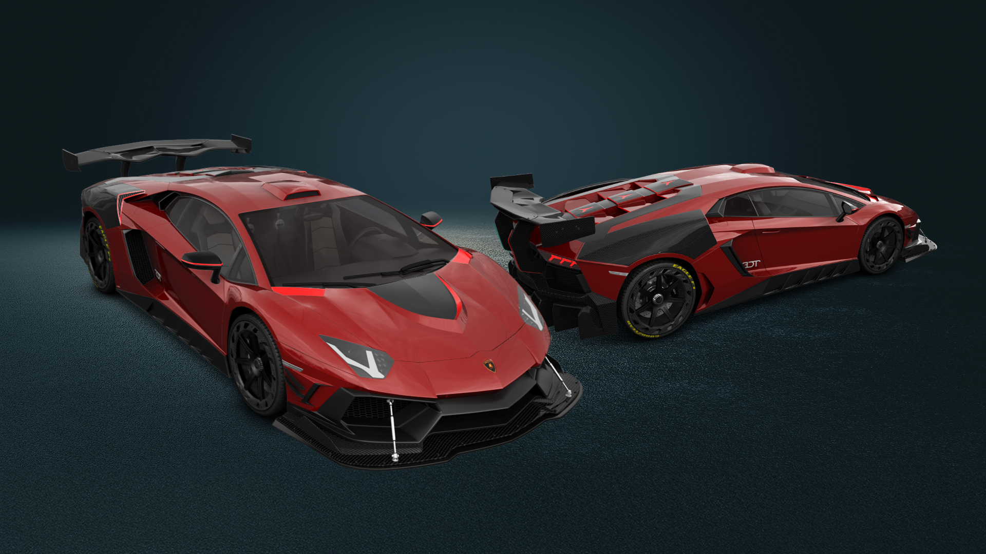Lamborghini Aventador 2 Door Coupe 2012 tuning