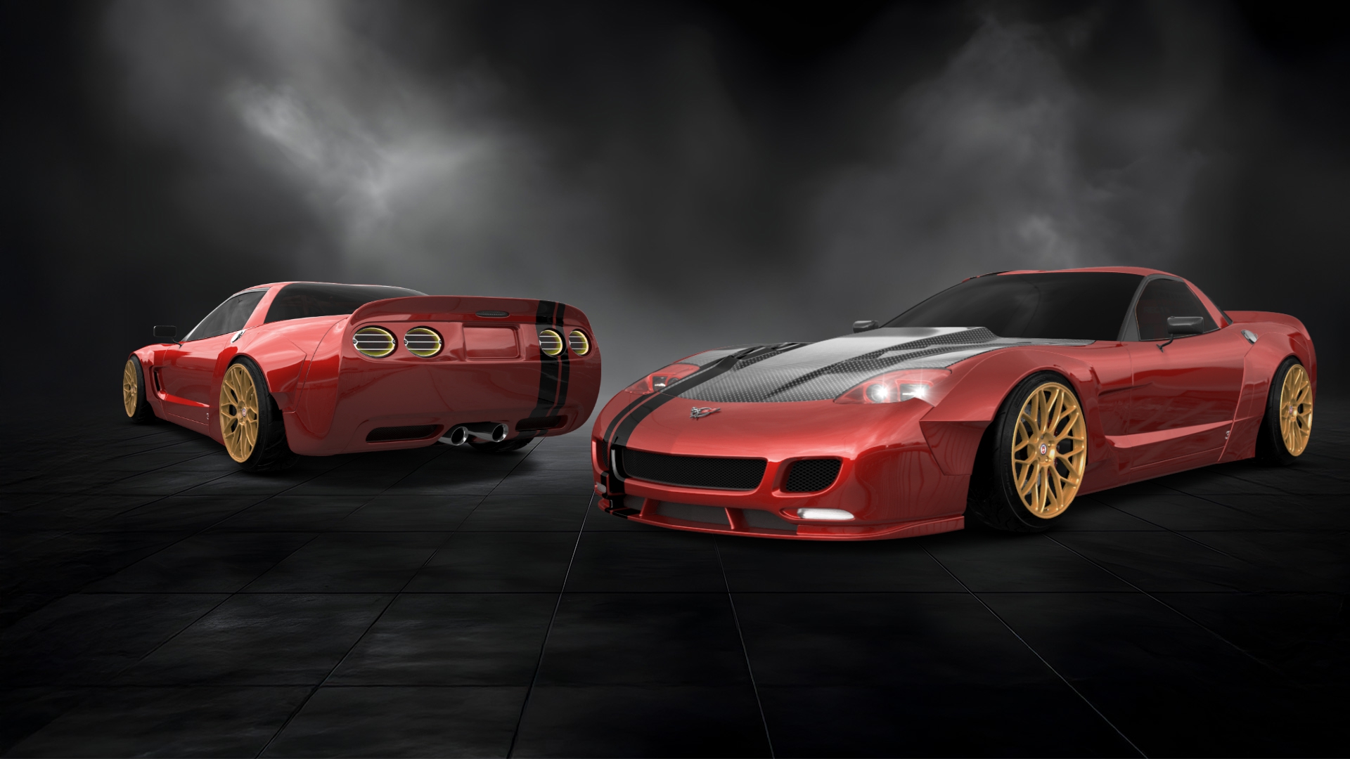 Chevrolet Corvette C5 Fastback 2 Door Coupe 1997 tuning