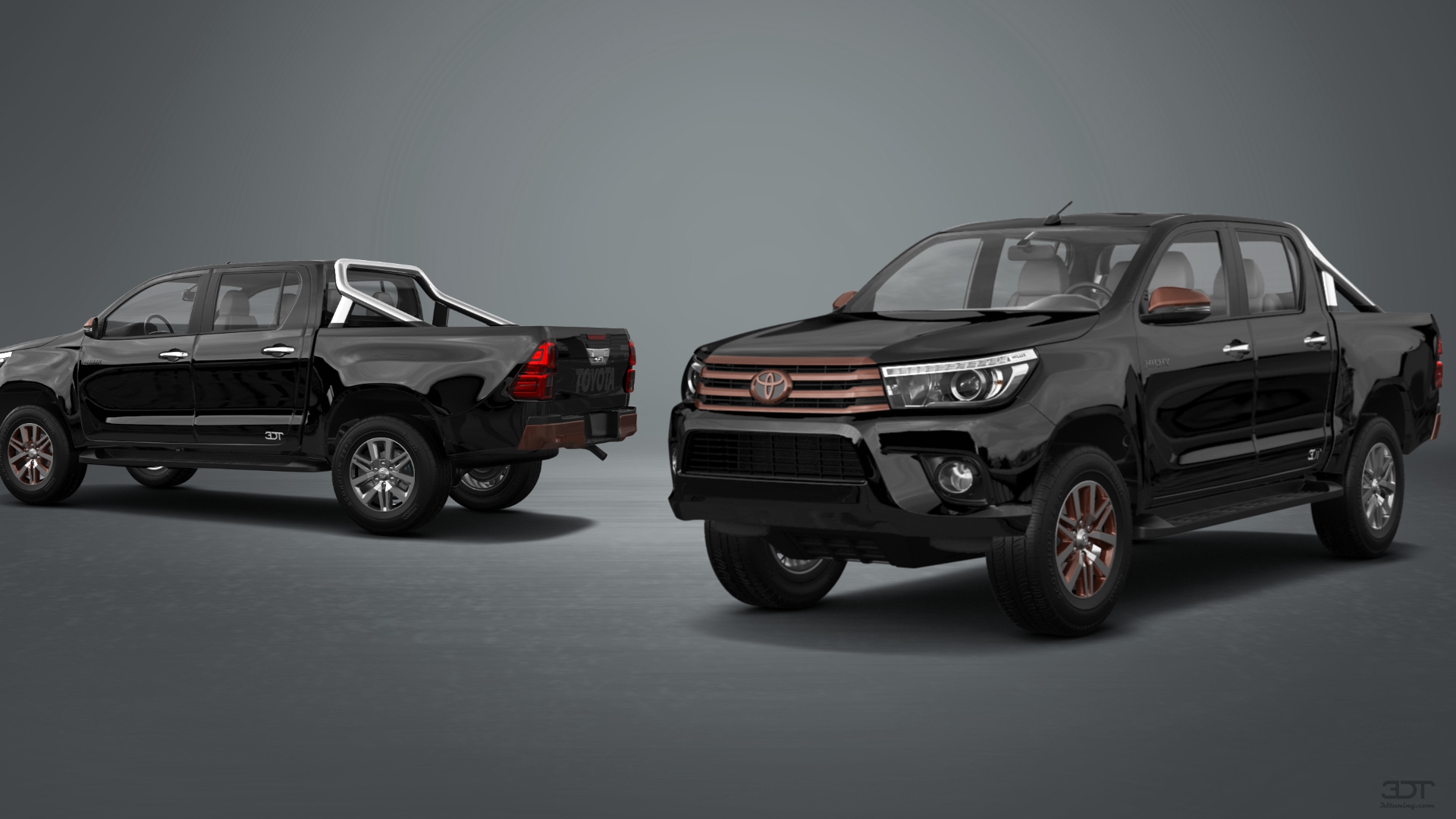 Toyota Hilux Double Cab 4 Door pickup truck 2015 tuning