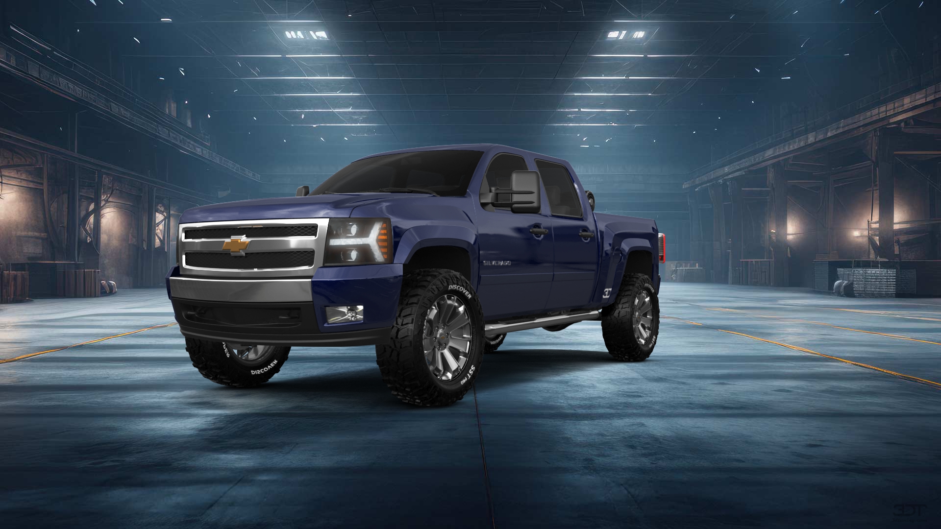 Chevrolet Silverado 1500 Crew Cab 4 Door pickup truck 2007