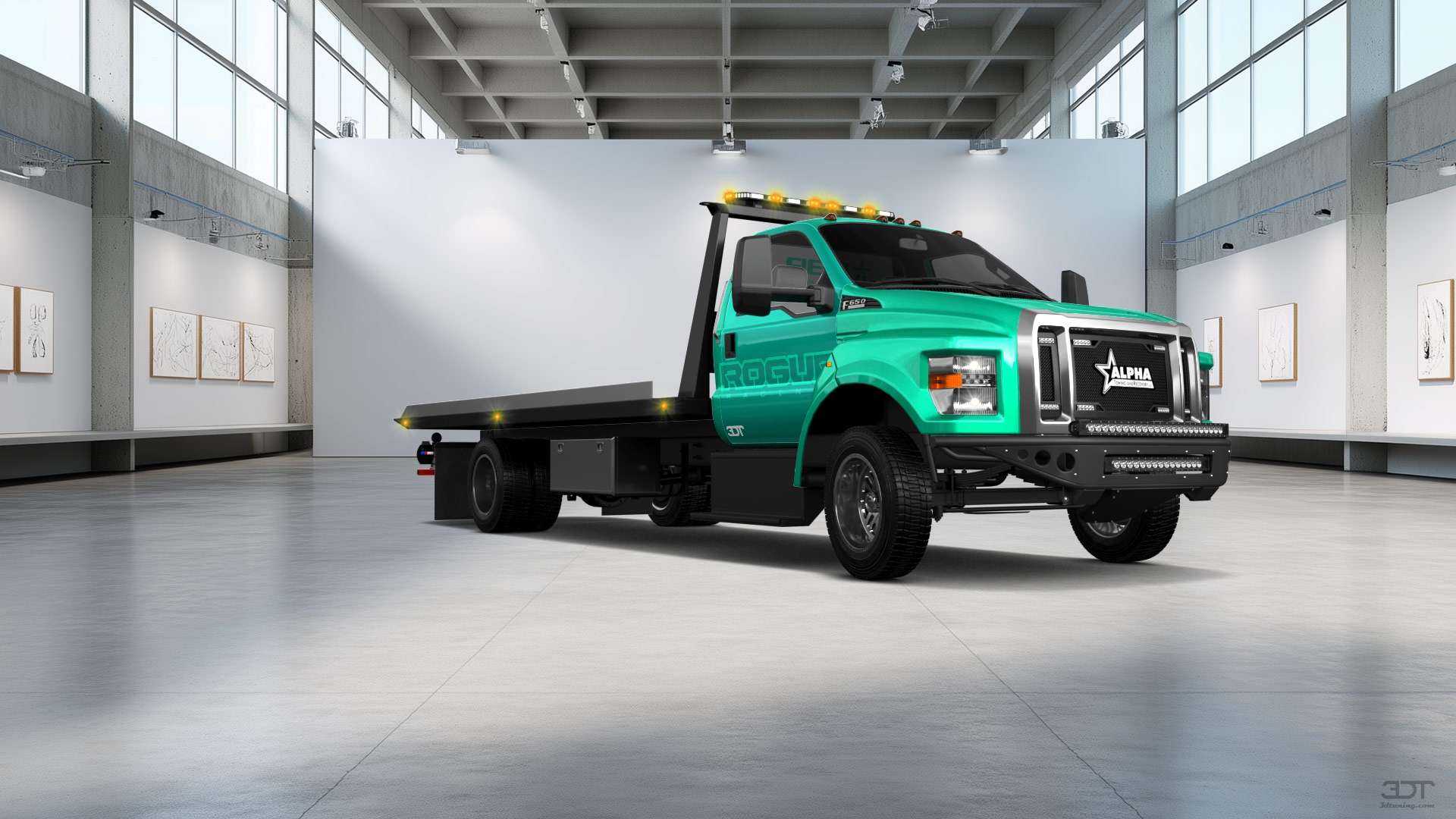 Ford F-650 Tow Truck Pickup 2016 tuning