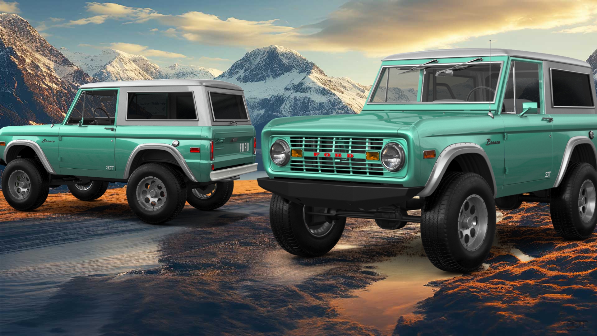 Ford Bronco 3 Door SUV 1965