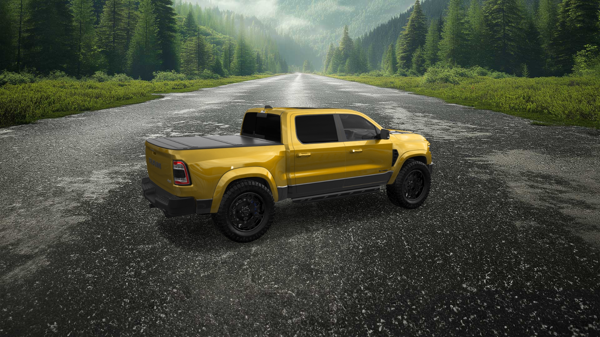 Dodge Ram 1500 TRX 4 Door pickup truck 2021