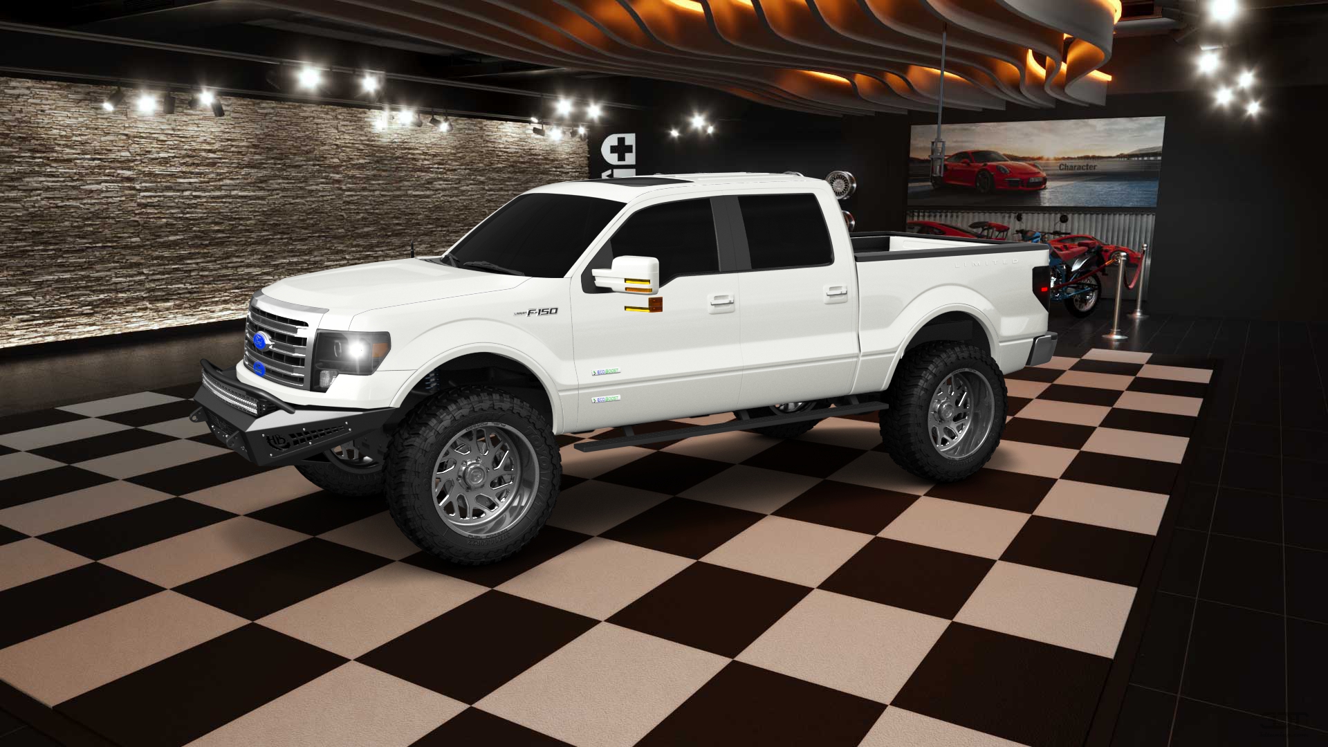 Ford F-150 Crew Cab 4 Door pickup truck 2013