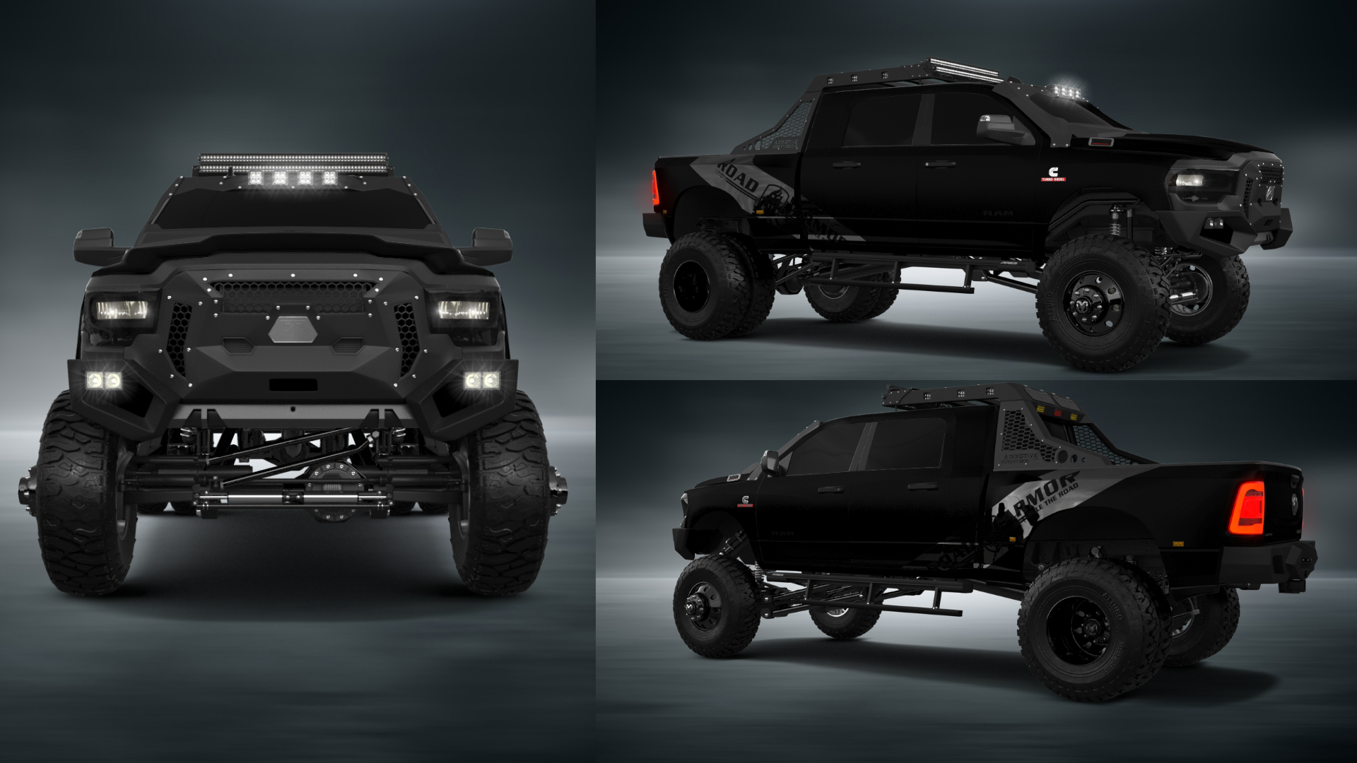 Dodge Ram 3500 4 Door pickup truck 2020