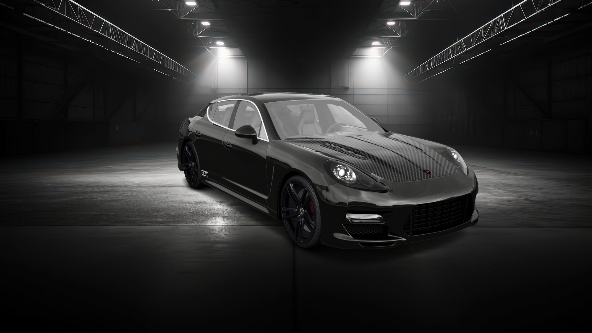 Porsche Panamera 4 door fastback saloon 2011 tuning