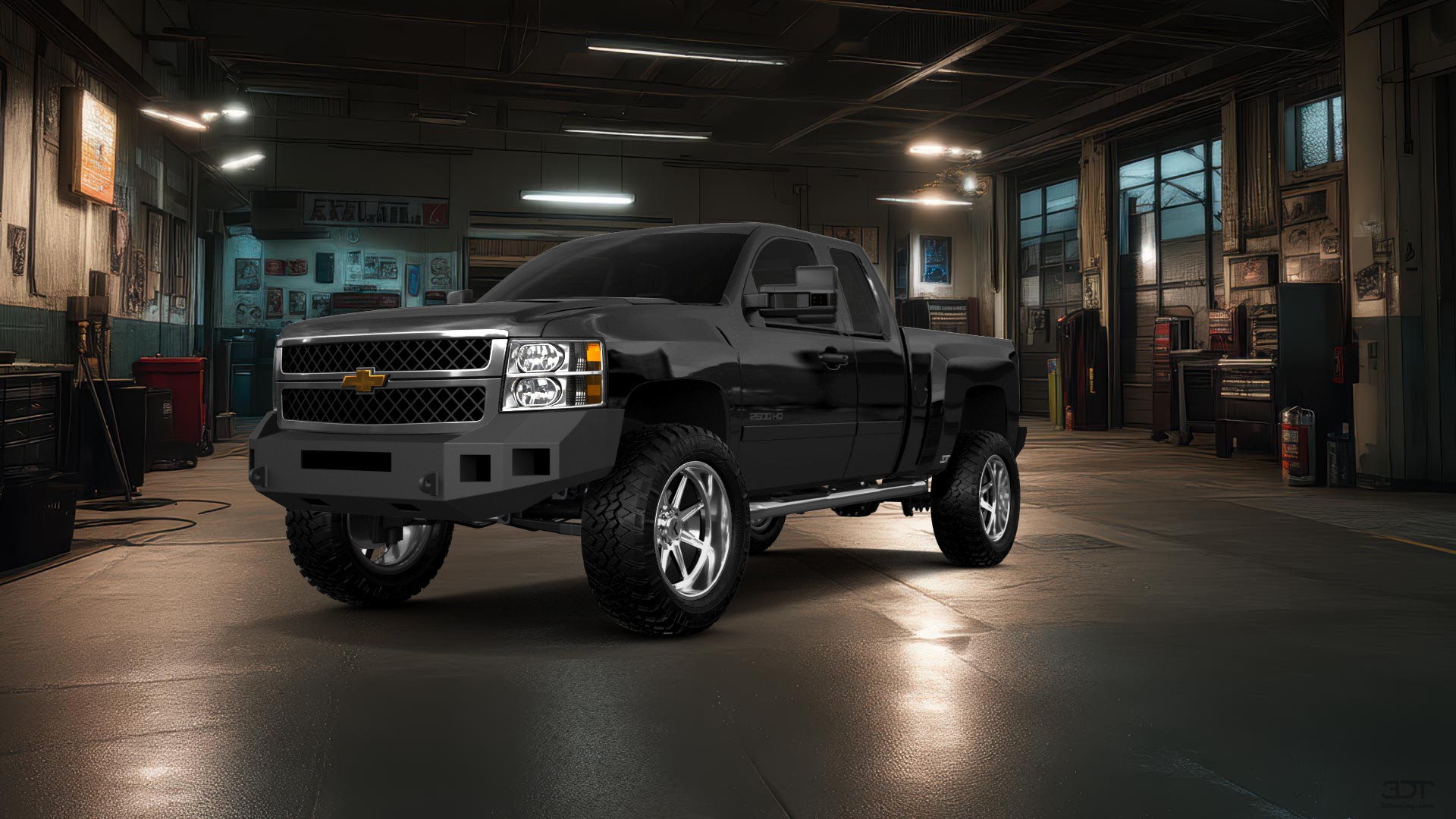 Chevrolet Silverado 2500 HD Extended Cab Pickup Truck 2007 tuning