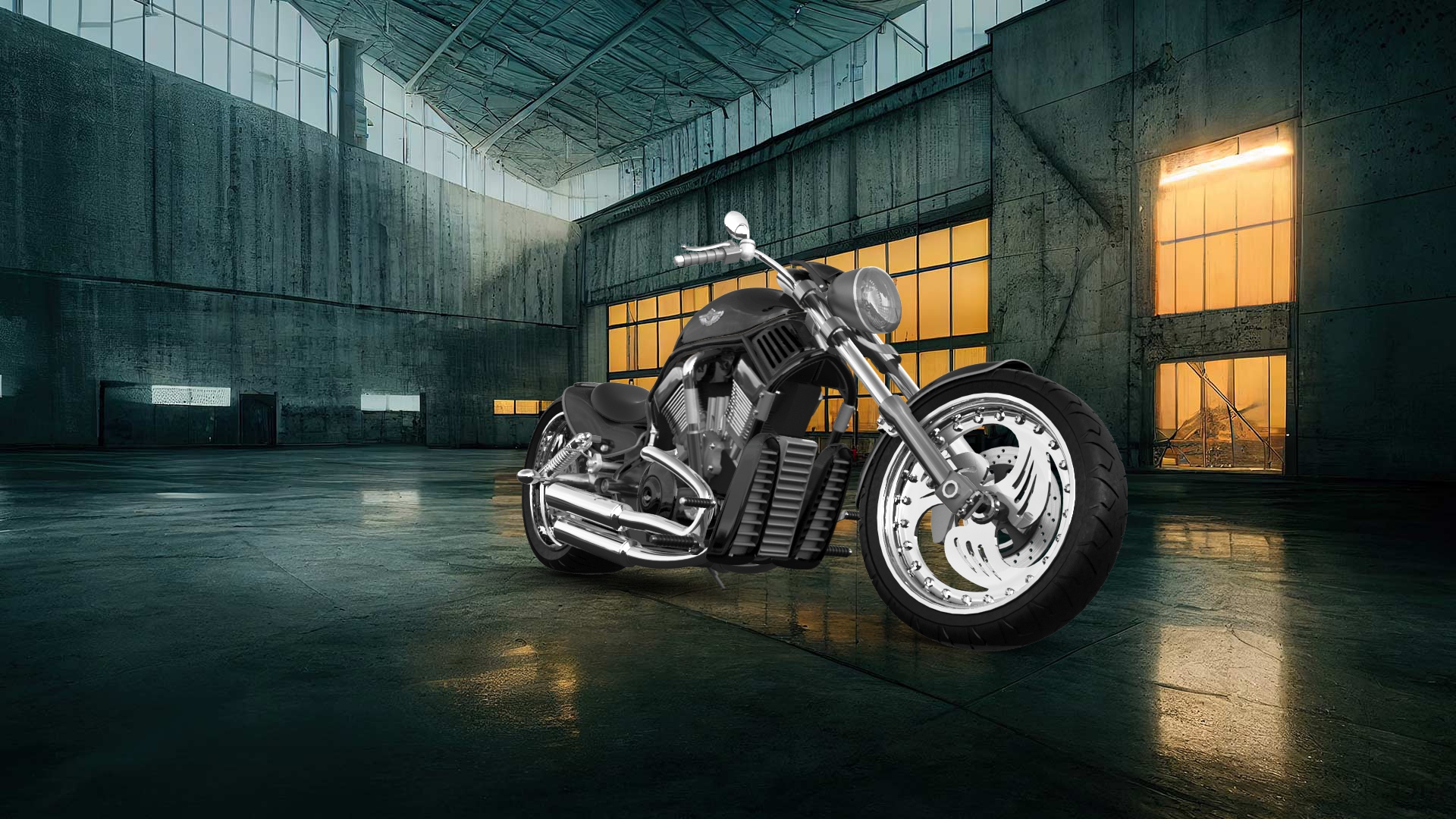 Harley-Davidson Custom Chopper Cruiser 2011