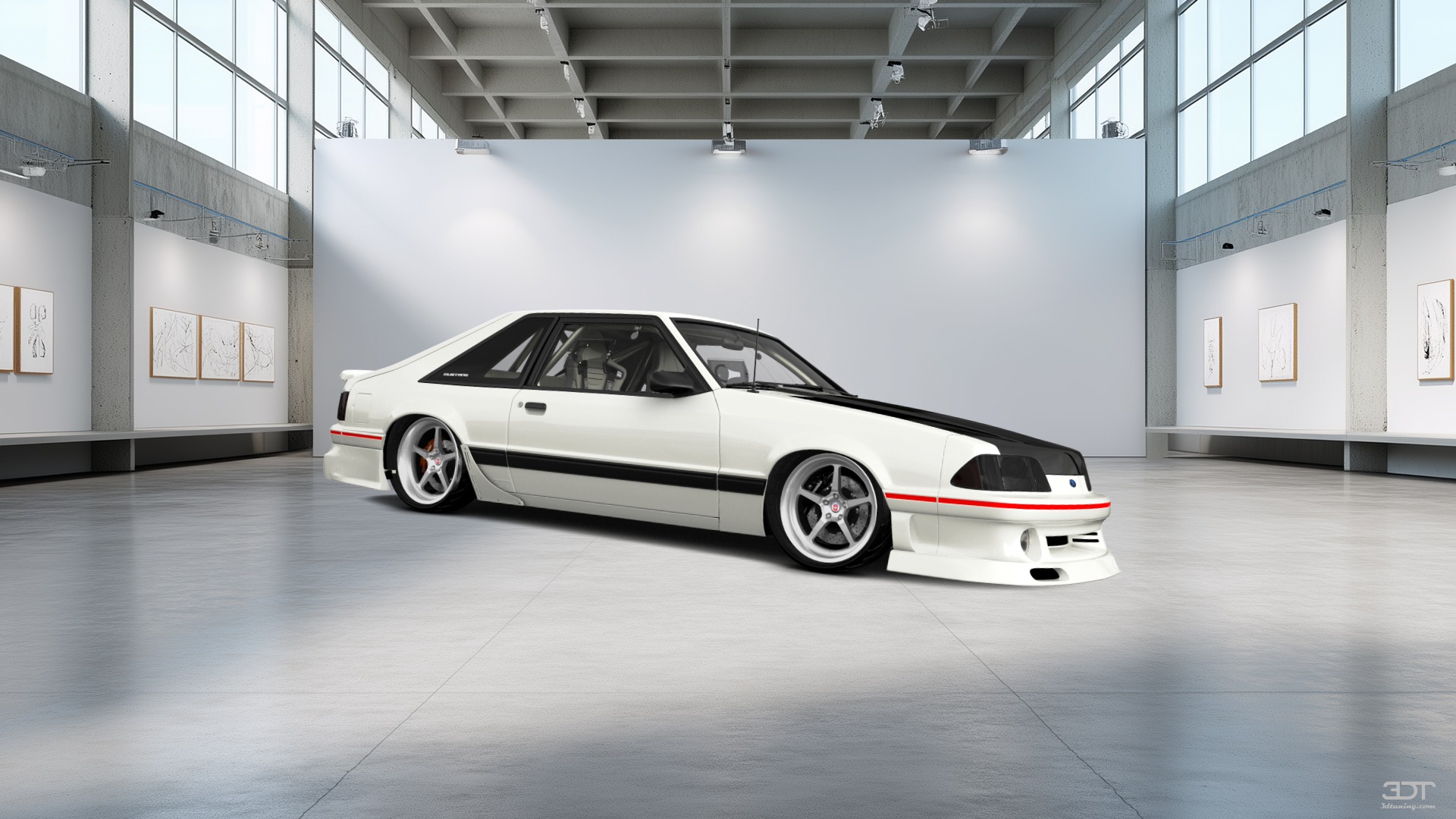 Ford Mustang 3 Door Hatchback 1988 tuning