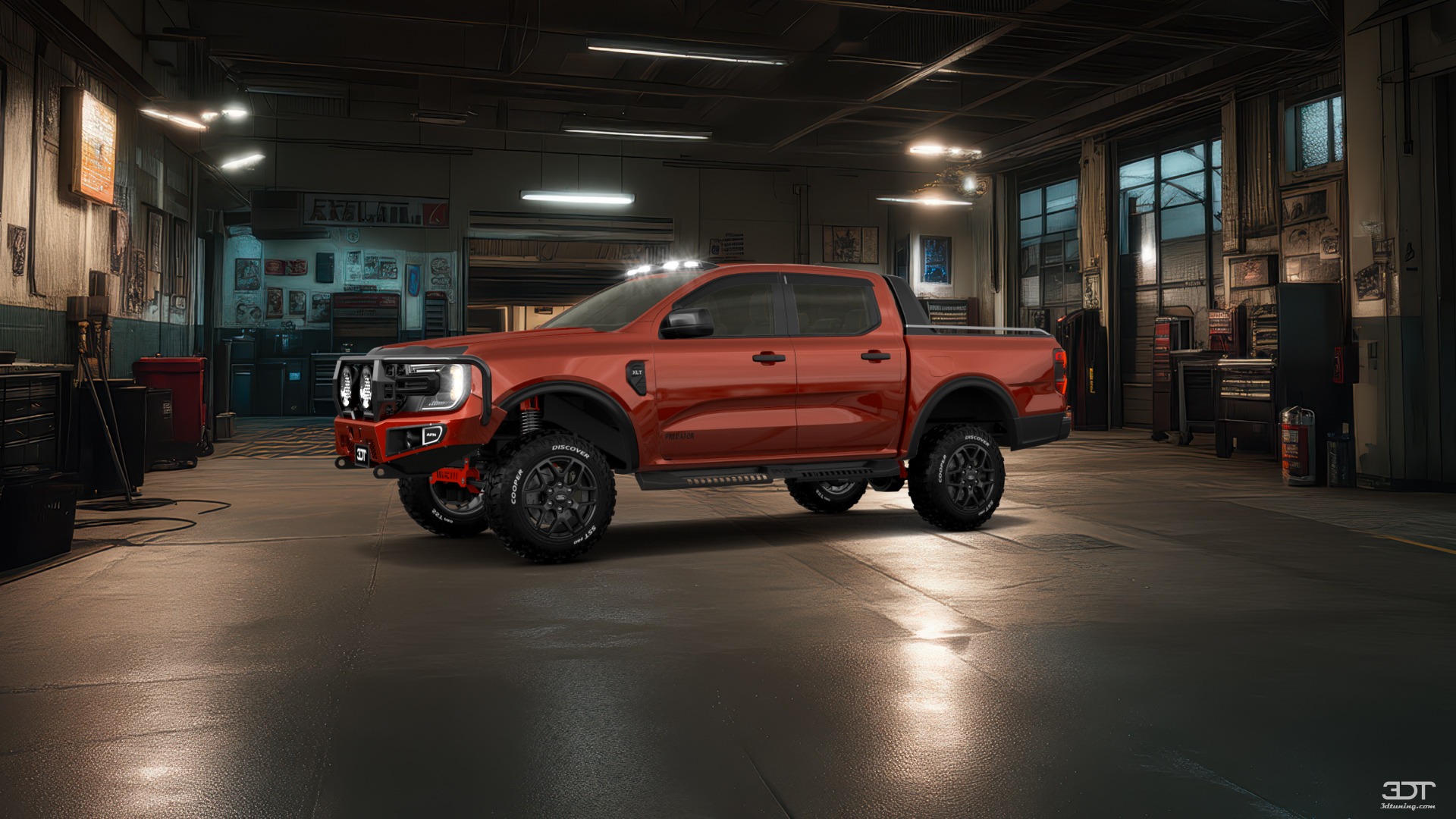 Ford Ranger 4 Door pickup truck 2022 tuning