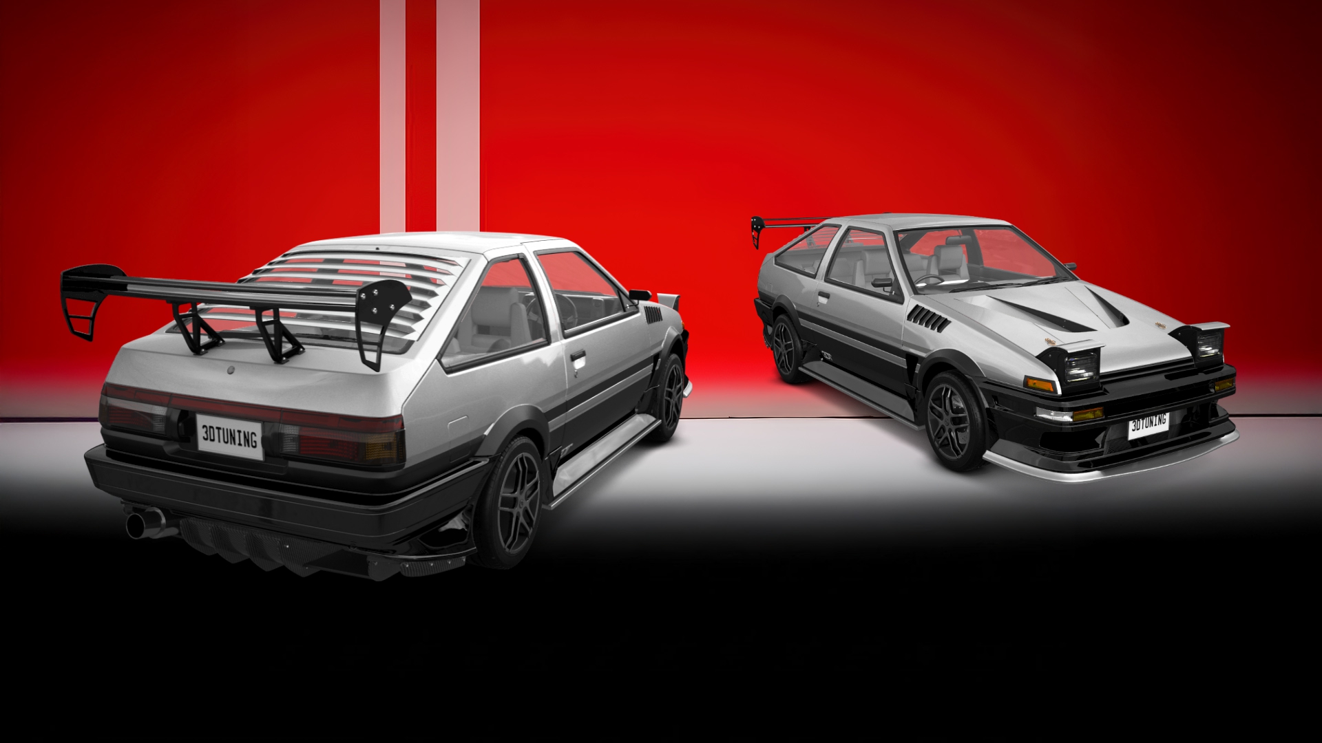 Toyota AE86 3 Door Hatchback 1985 tuning