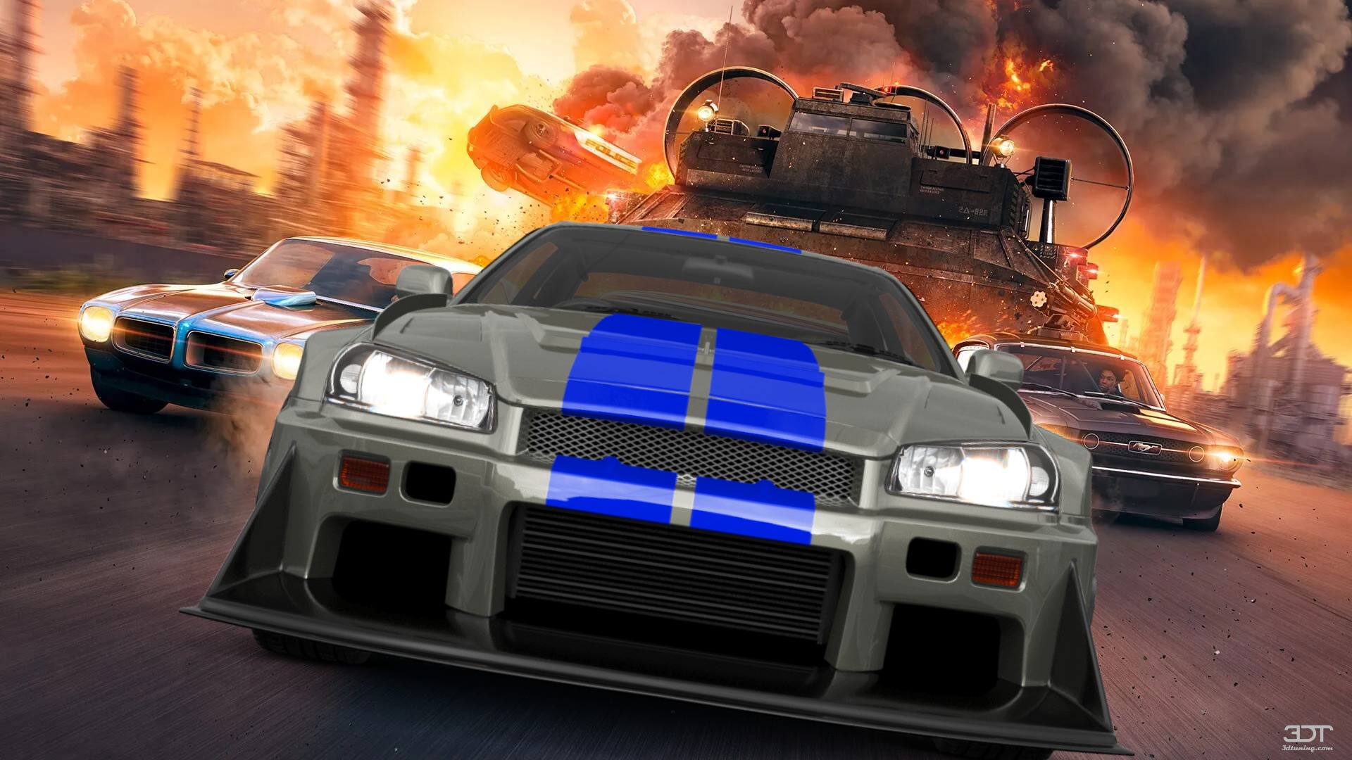 Tuning Nissan Skyline GT-R 2 Door Coupe 2000