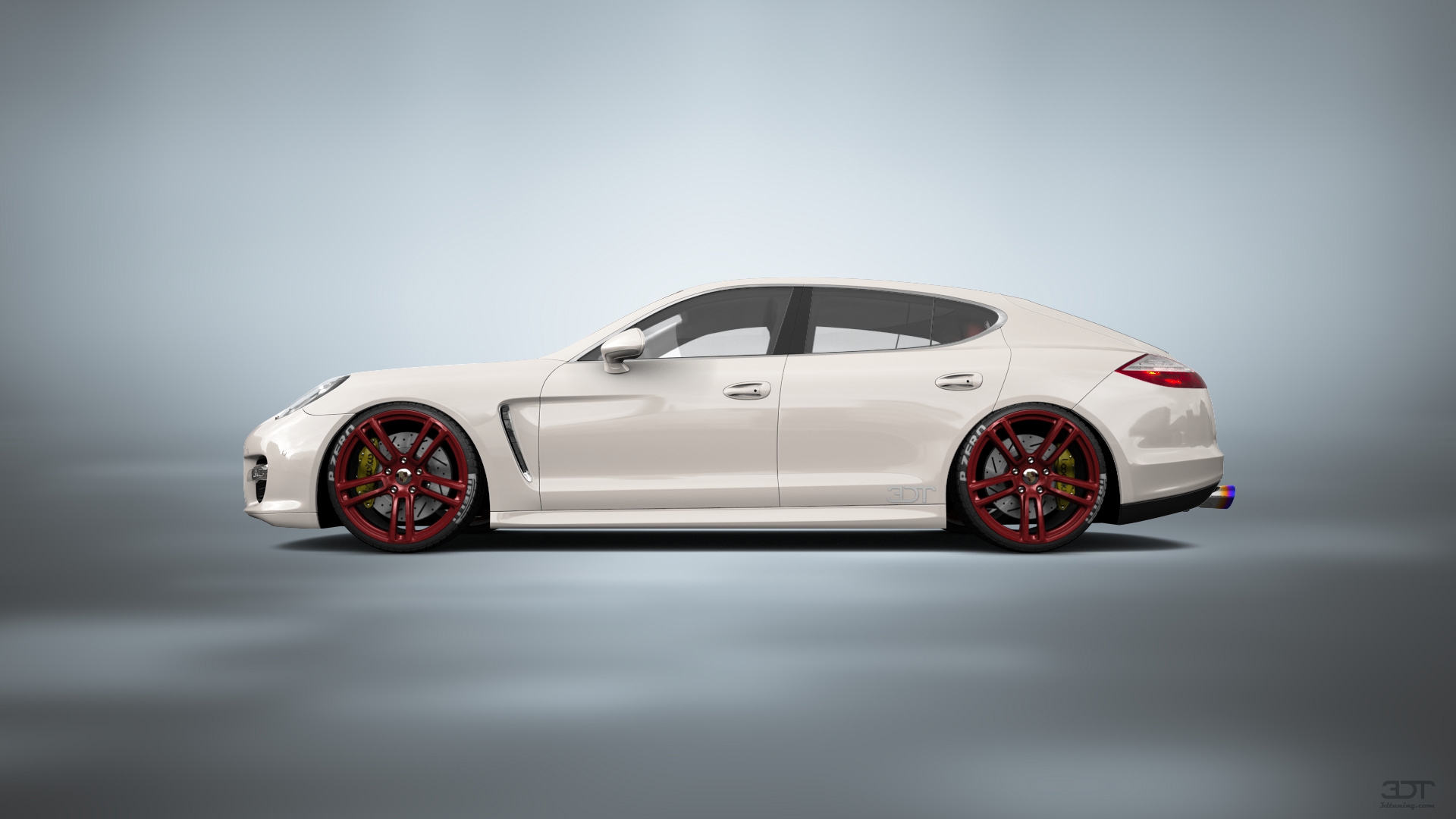 Porsche Panamera 4 door fastback saloon 2011