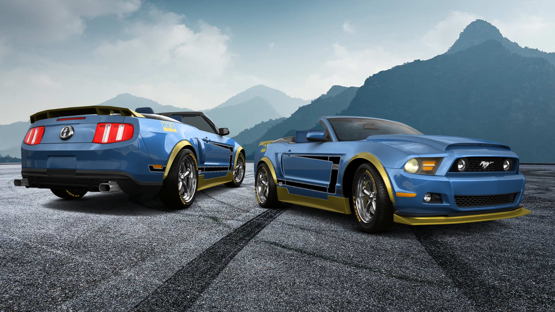 Ford Mustang 2 Door Convertible 2012 tuning