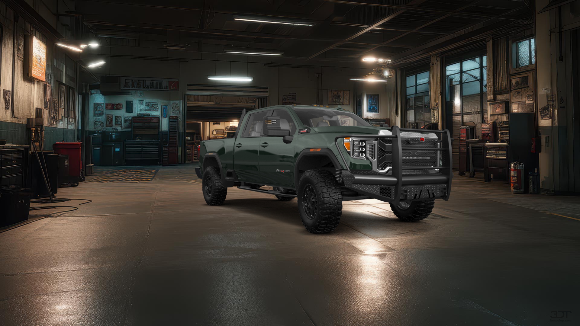 GMC Sierra 2500 HD 4 Door pickup truck 2020 tuning