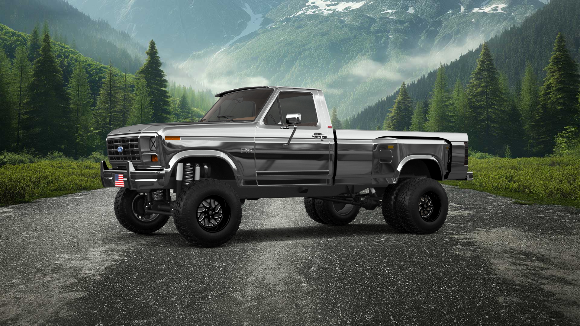 Ford F-350 Dually Regular Cab 2 Door pickup truck 1980