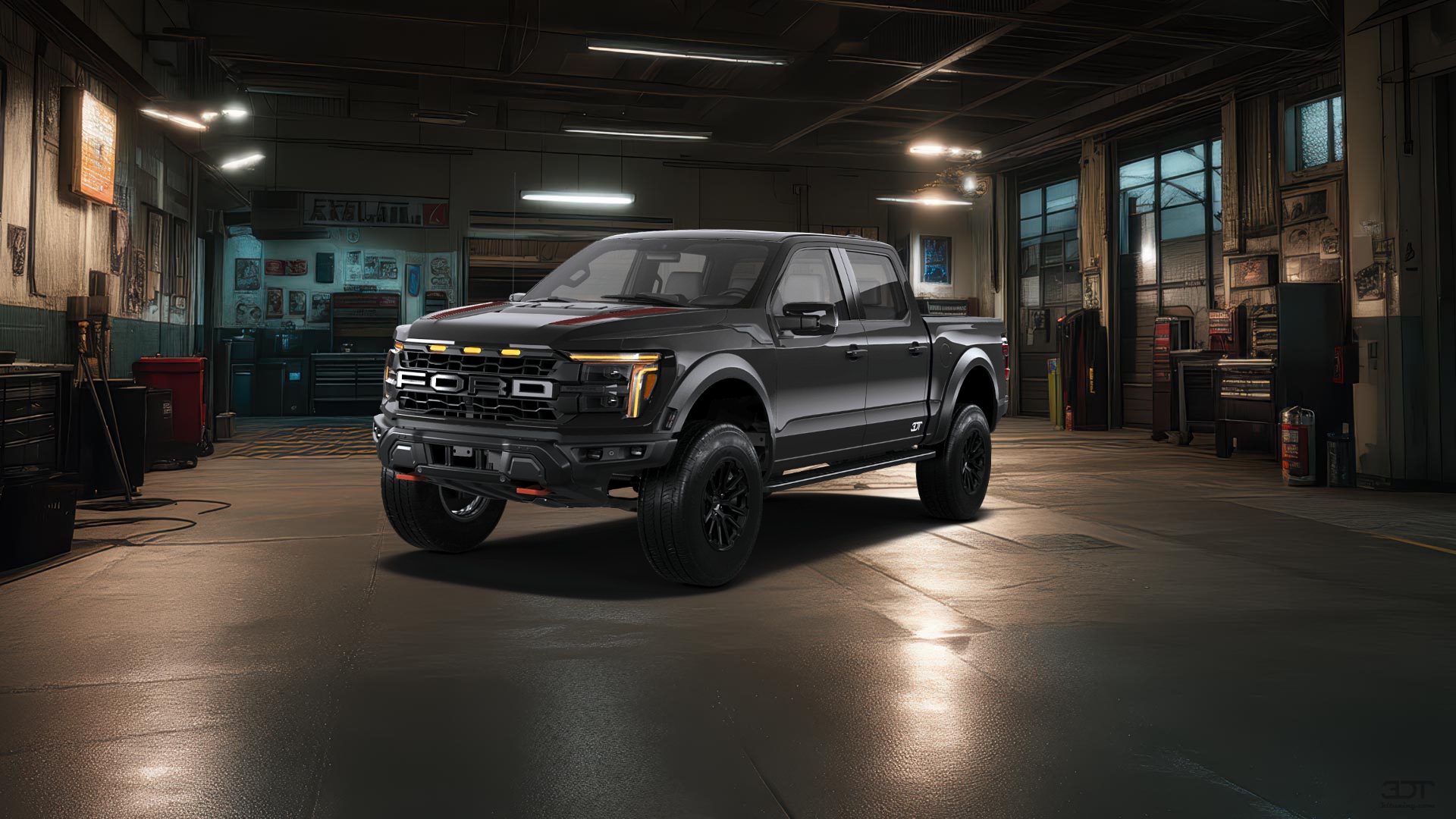 Ford F-150 Raptor 4 Door pickup truck 2024 tuning