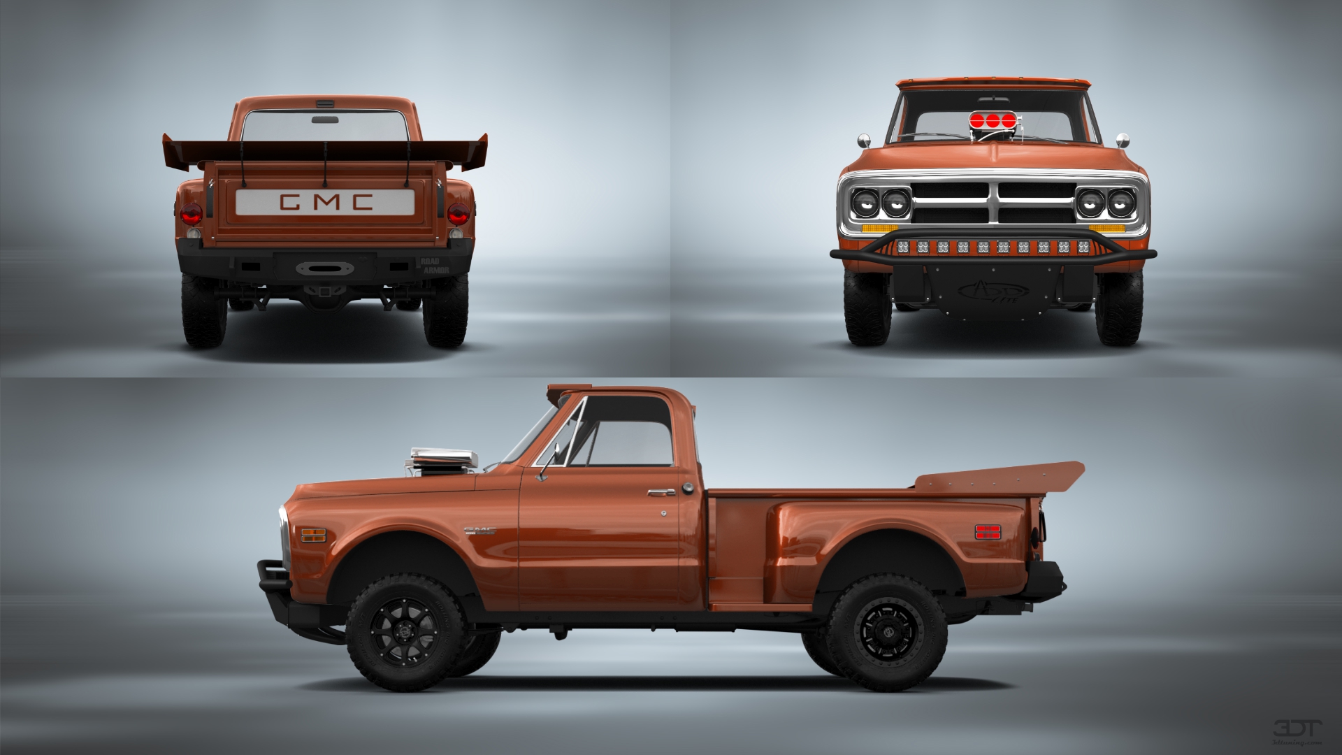 GMC K1500 2 Door pickup truck 1971 tuning