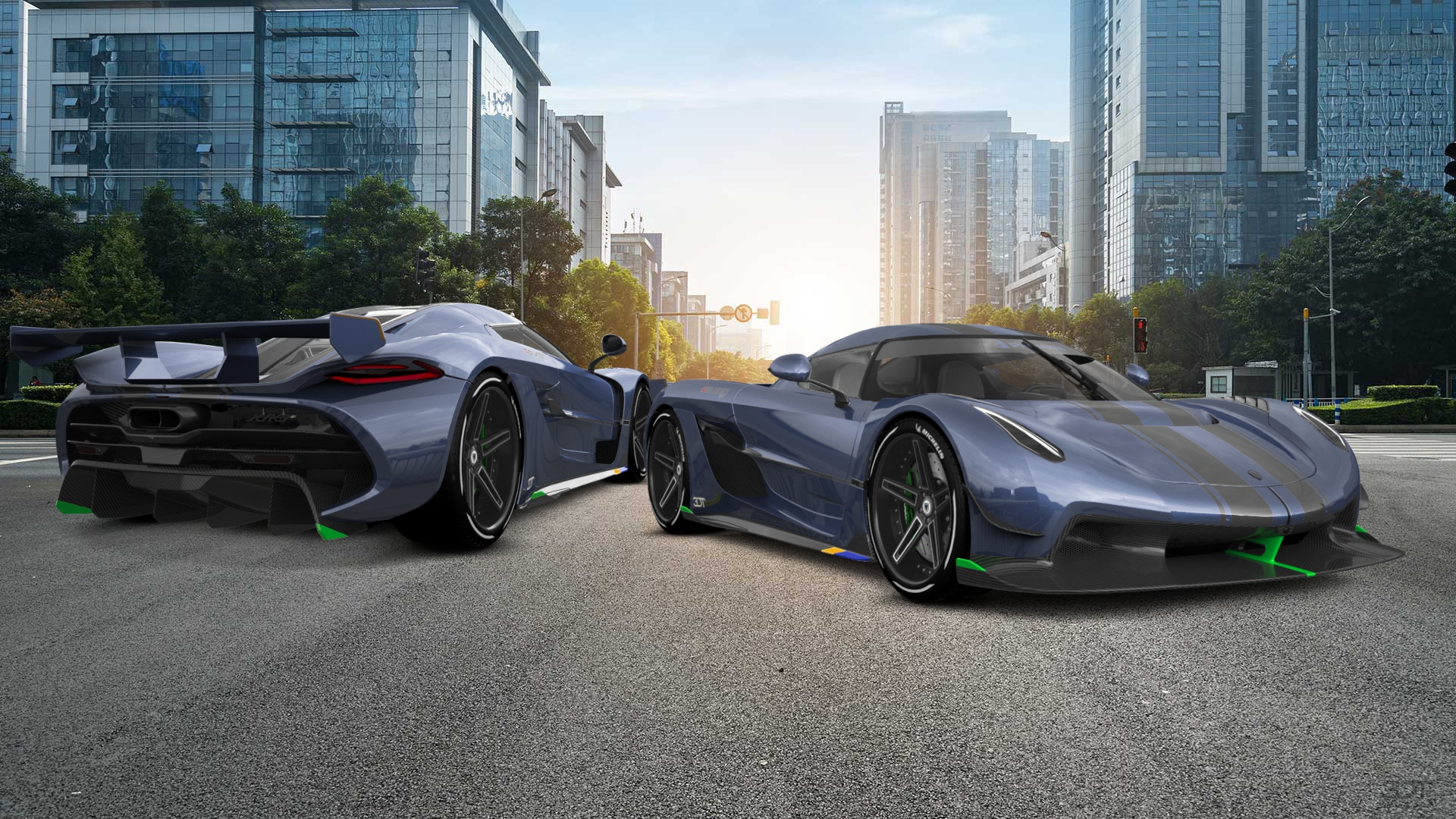 Koenigsegg Jesko 2 door targa top 2020