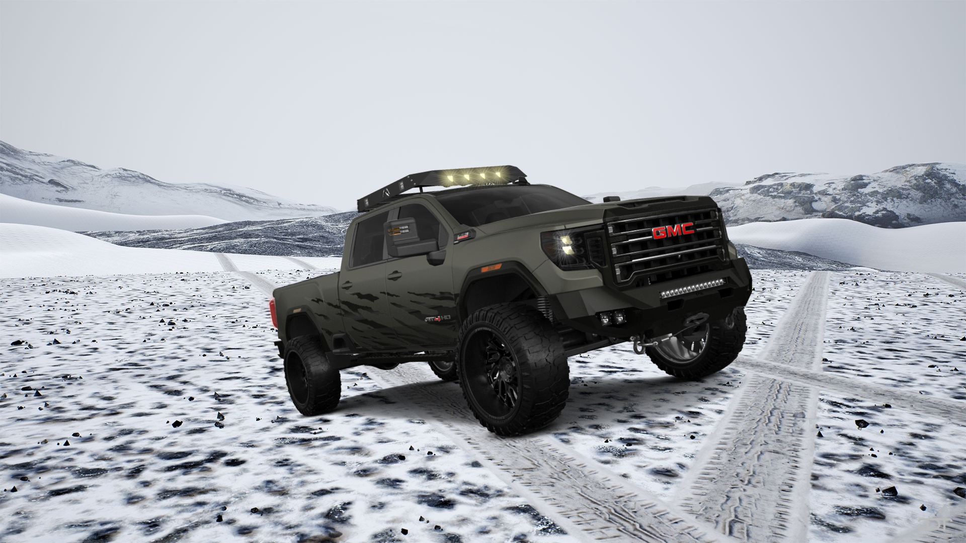 GMC Sierra 2500 HD 4 Door pickup truck 2020