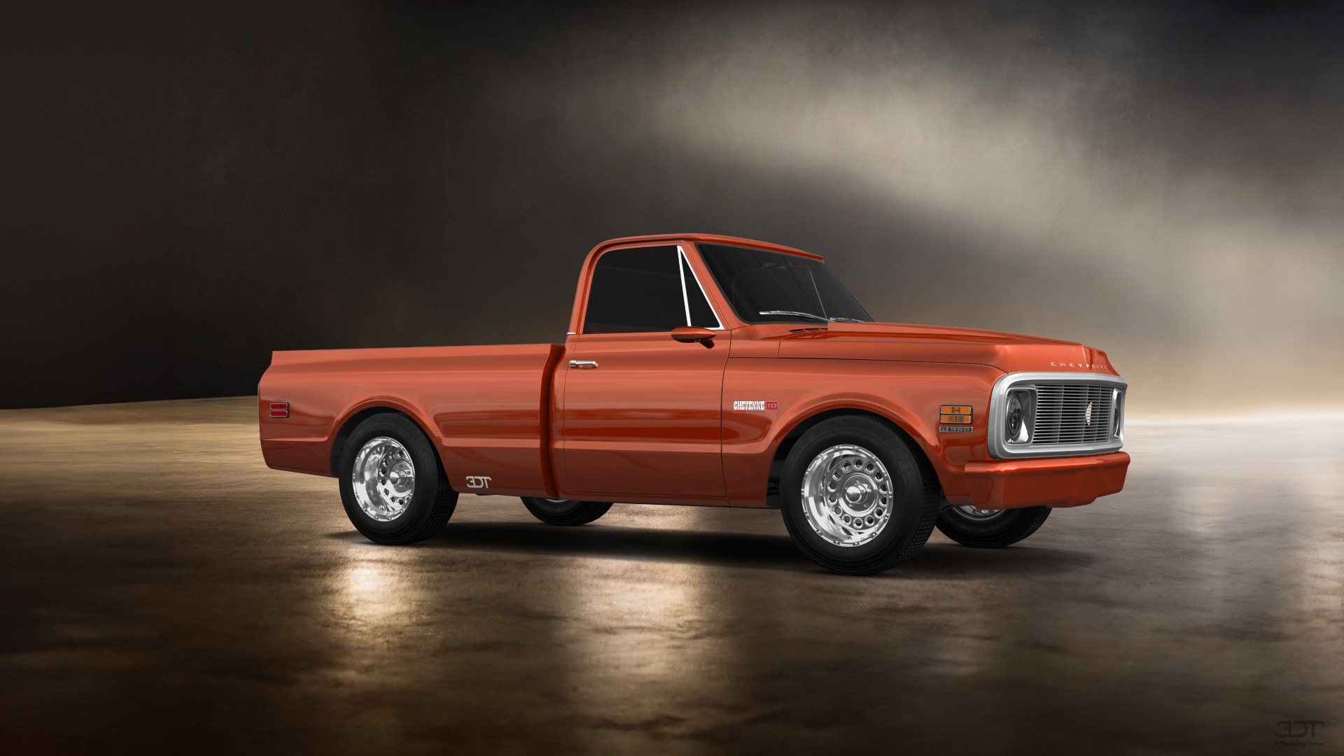 Chevrolet C-10 Cheyenne 2 Door pickup truck 1972 tuning