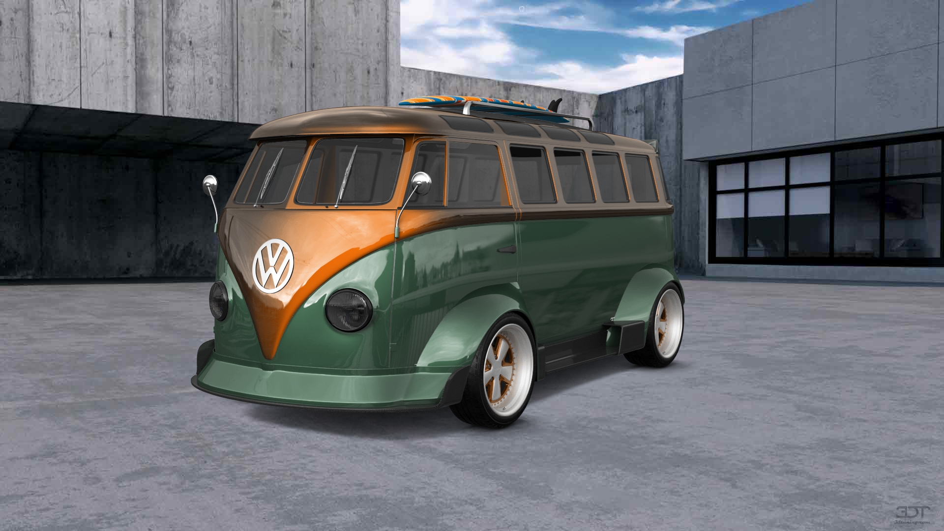 Volkswagen T1 Van 1950 tuning
