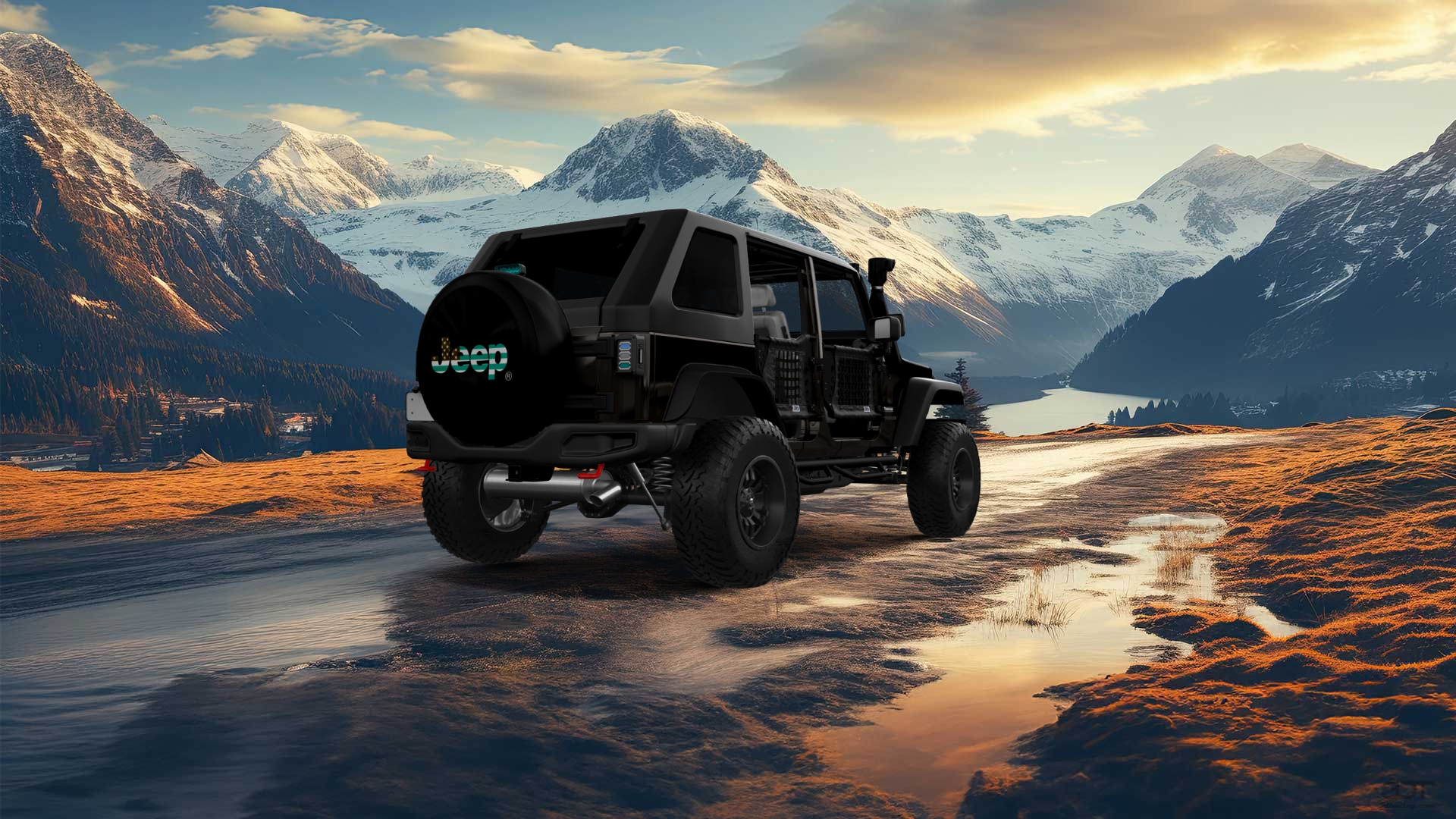 Jeep Wrangler Unlimited JK Rubicon Recon 4 Door SUV 2017 tuning