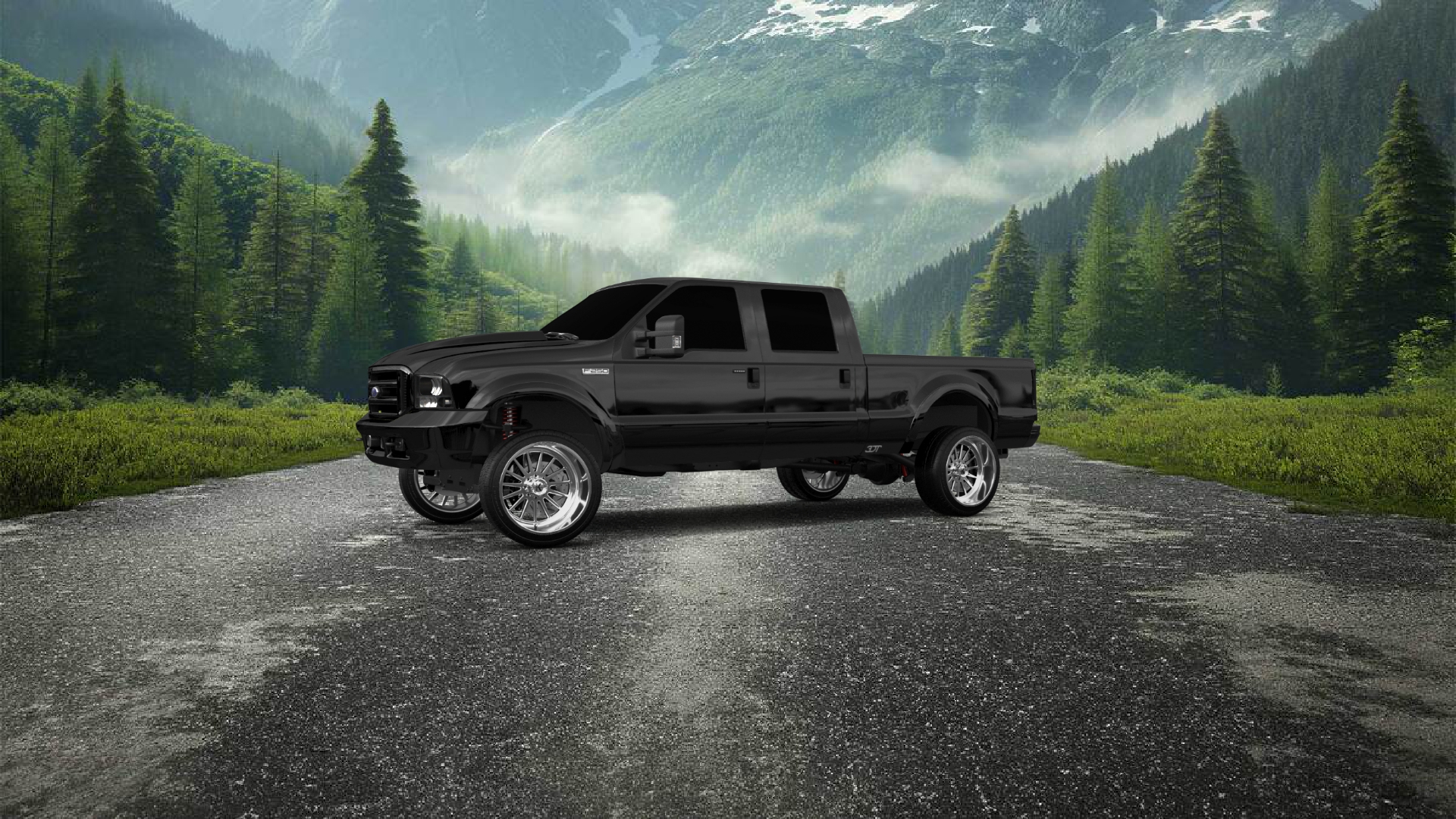 Ford F-250 Crew Cab 4 Door pickup truck 1999