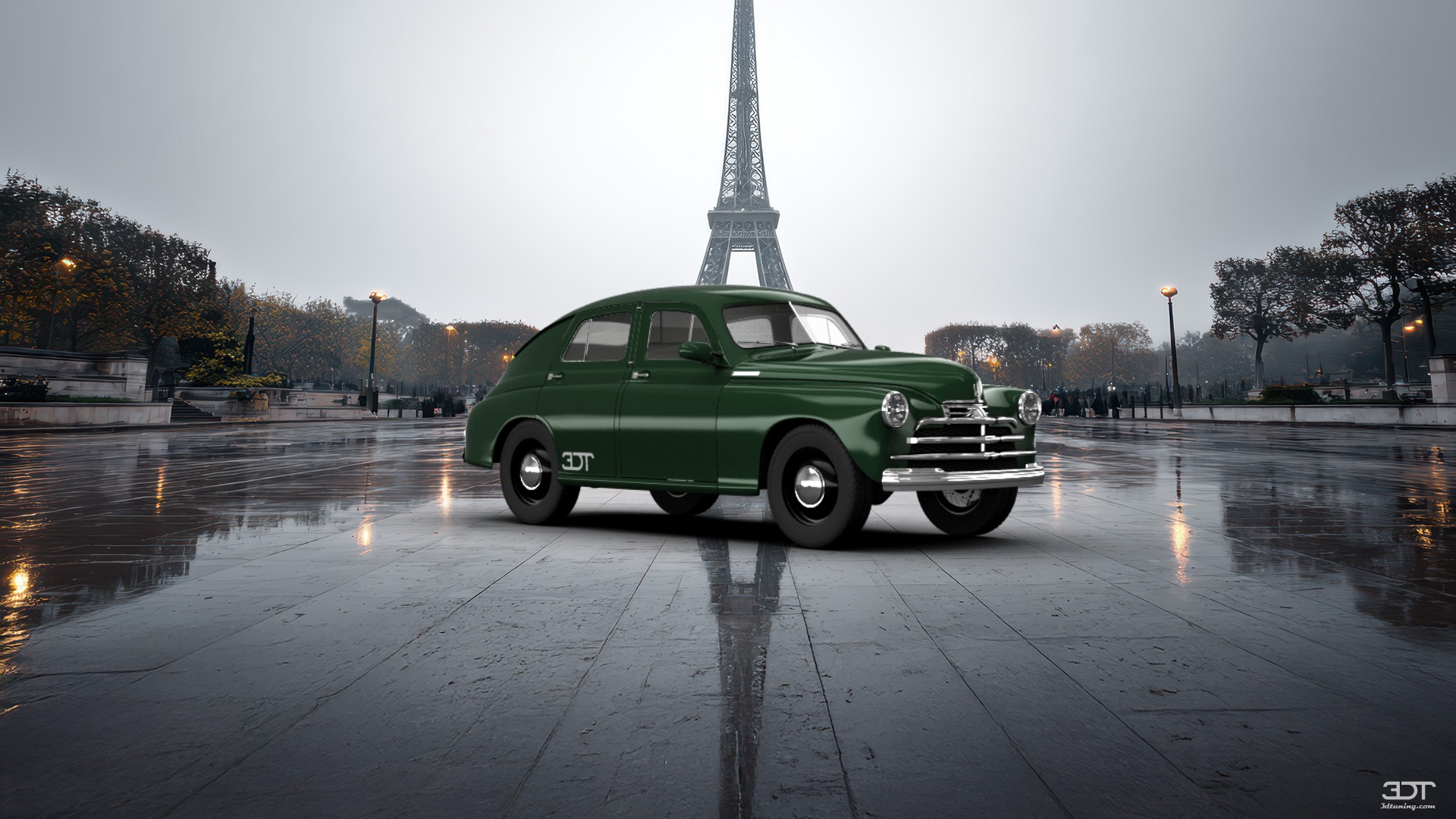 GAZ M20 Pobeda Fastback 1950 tuning