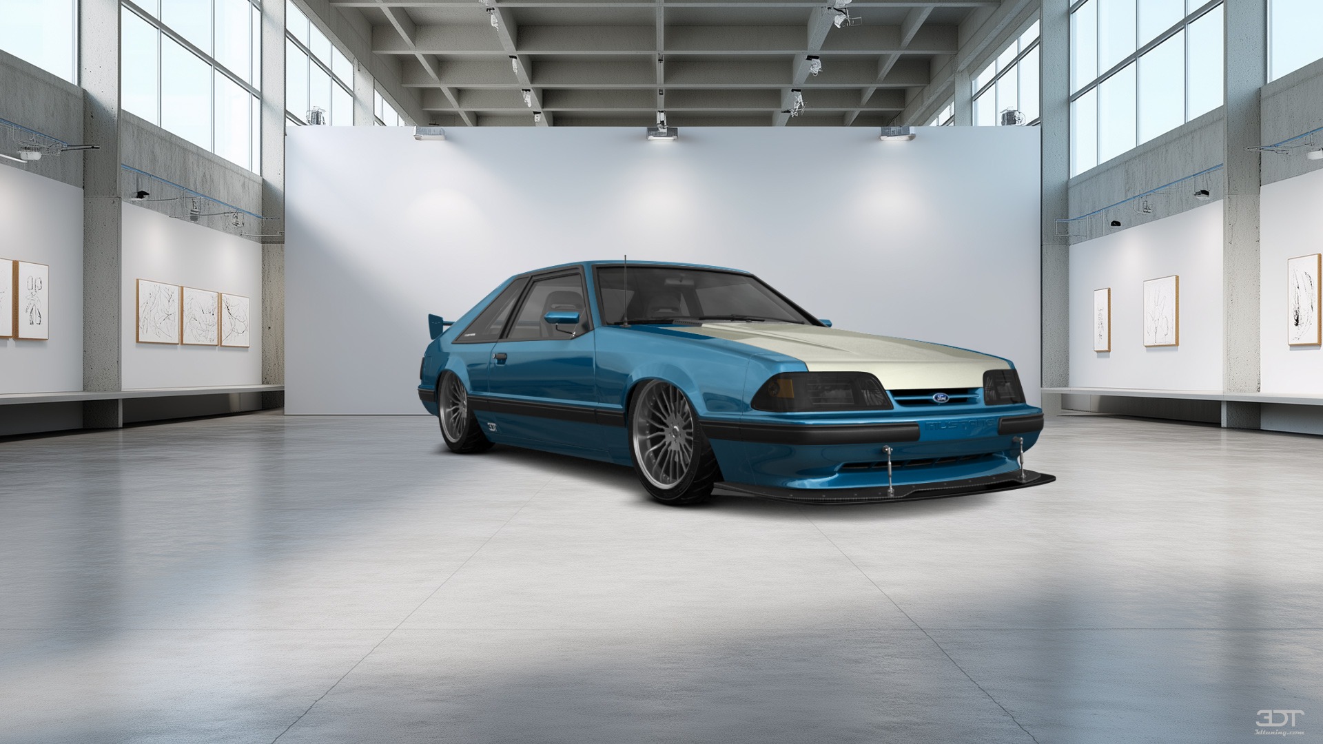 Tuning Ford Mustang 3 Door Hatchback 1988