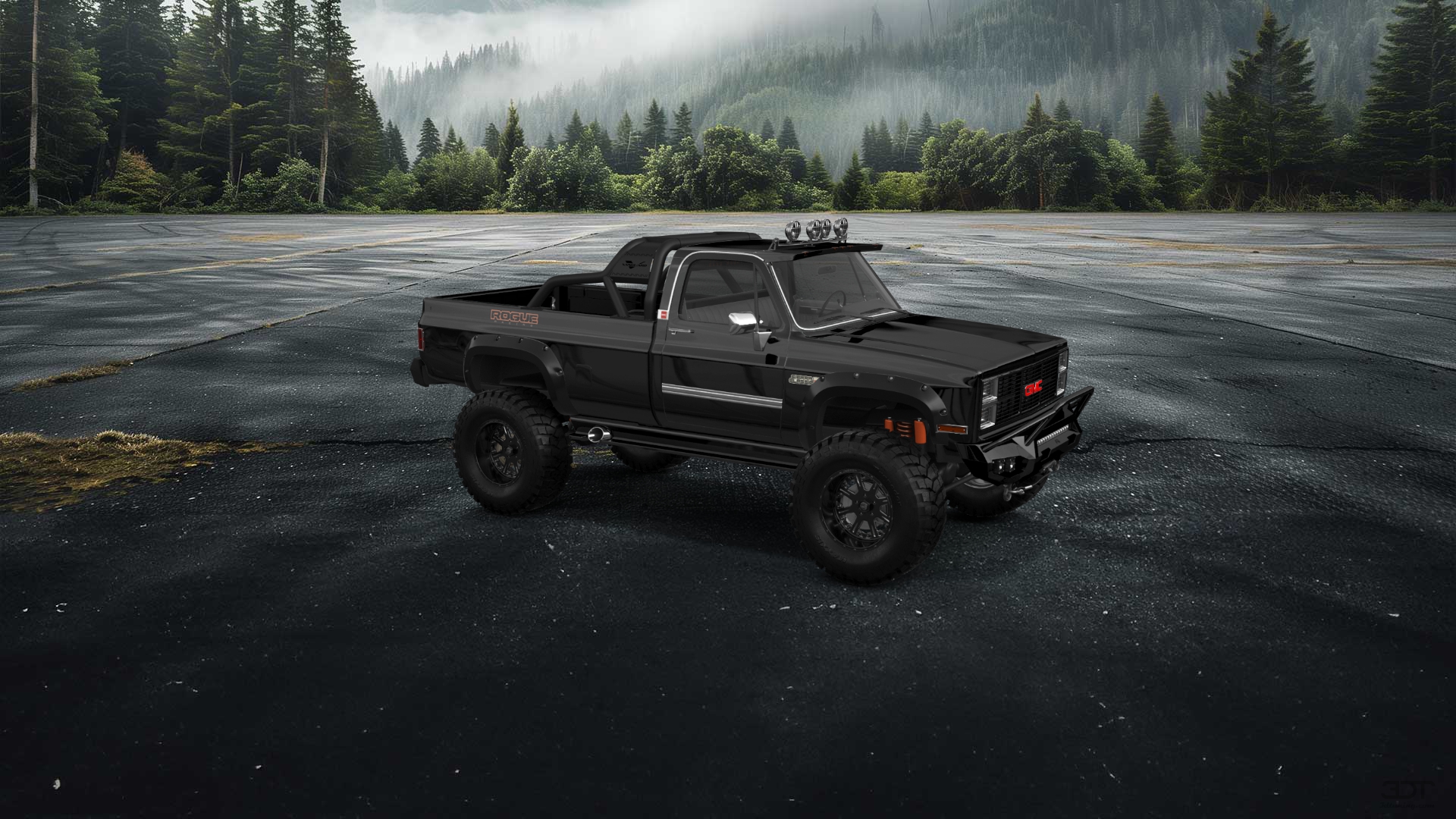 GMC Sierra 1500 2 Door pickup truck 1985 tuning