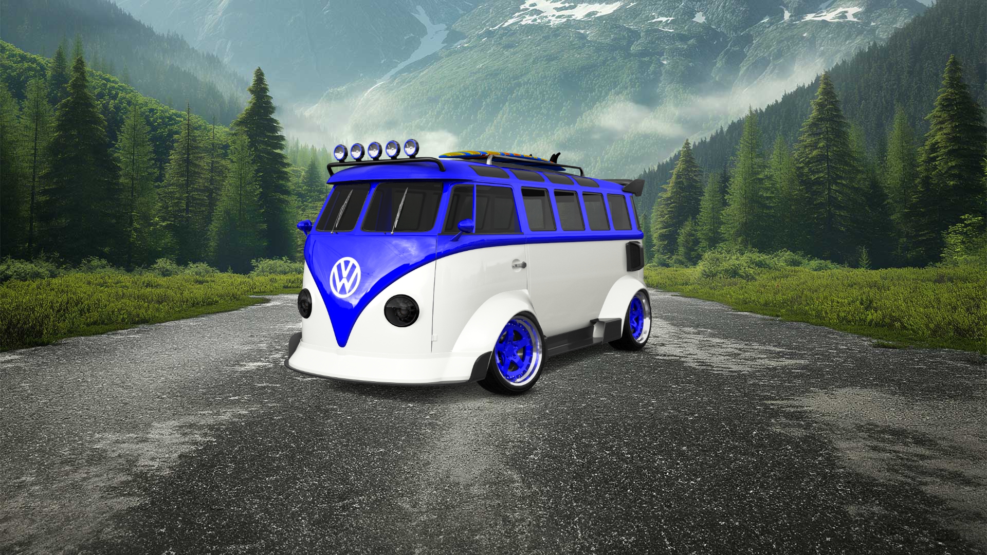 Volkswagen T1 Van 1950 tuning