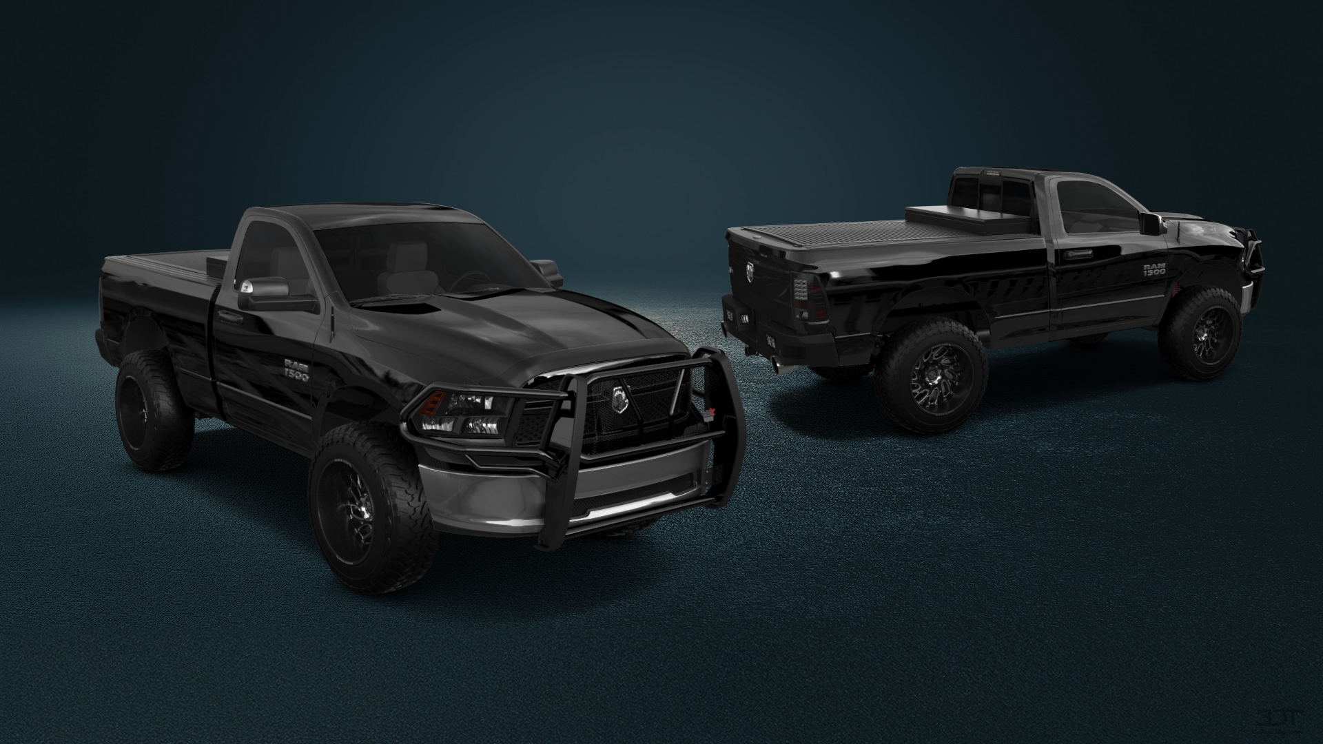 Dodge Ram 1500 6.4' box Regular Cab 2 Door pickup truck 2009 tuning