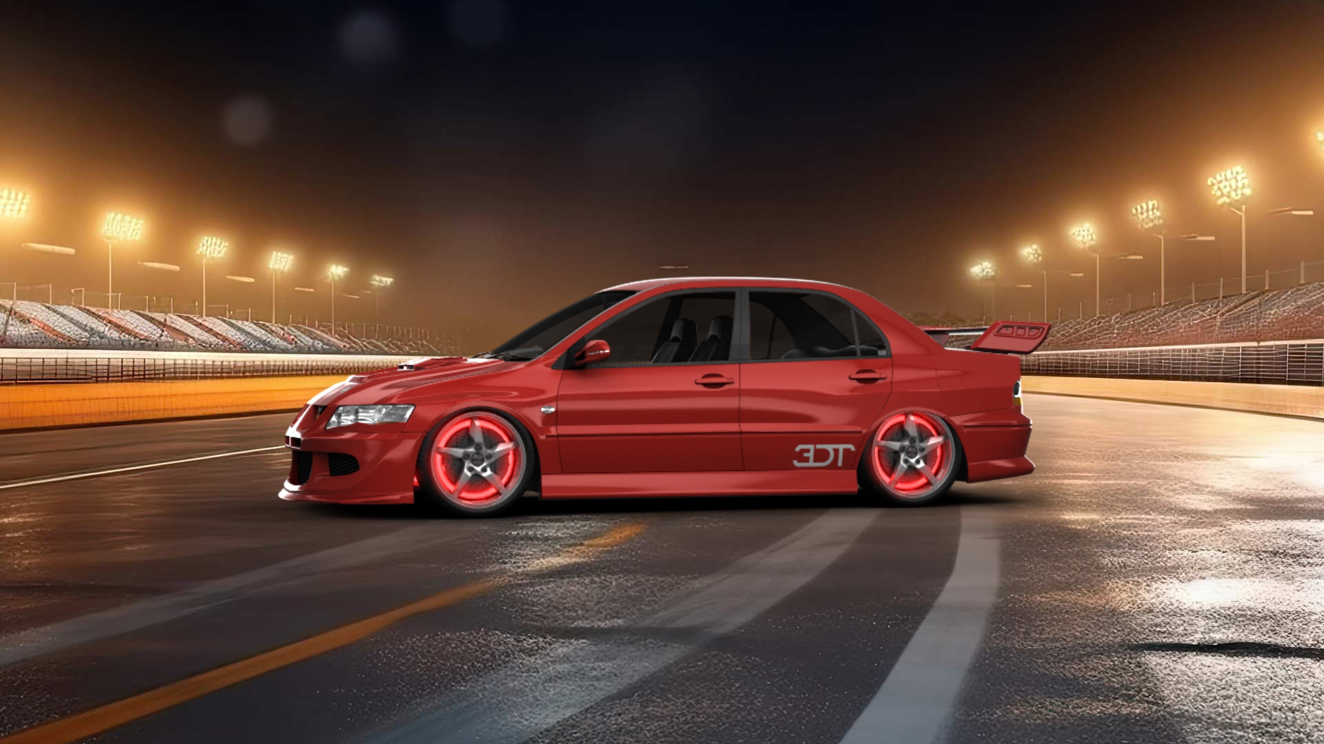 Mitsubishi Lancer Evo VII sedan 2001 tuning