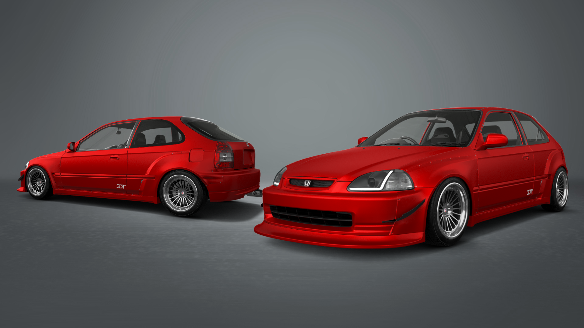 Honda Civic 3 Door Hatchback 1997 Images