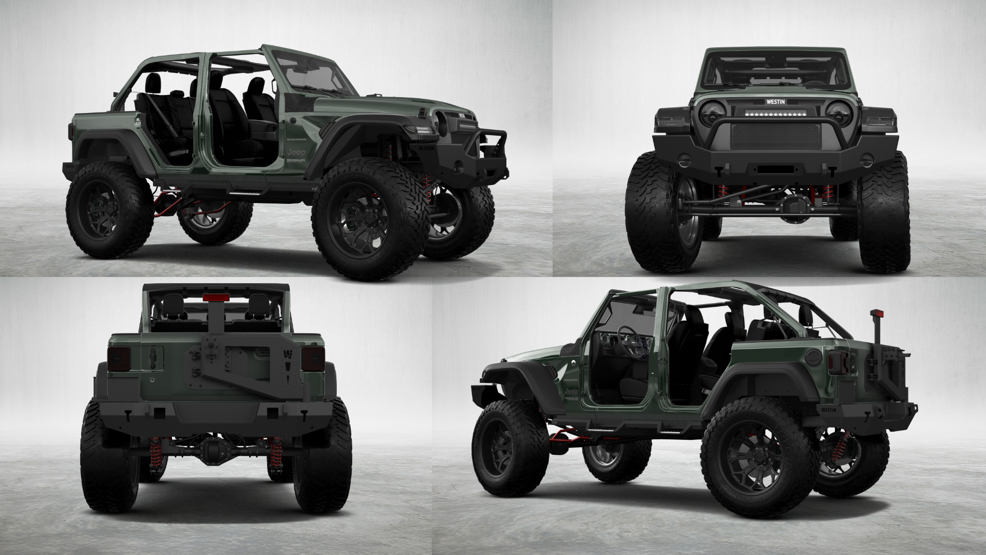 Jeep Wrangler Rubicon JL 4 Door SUV 2017 tuning