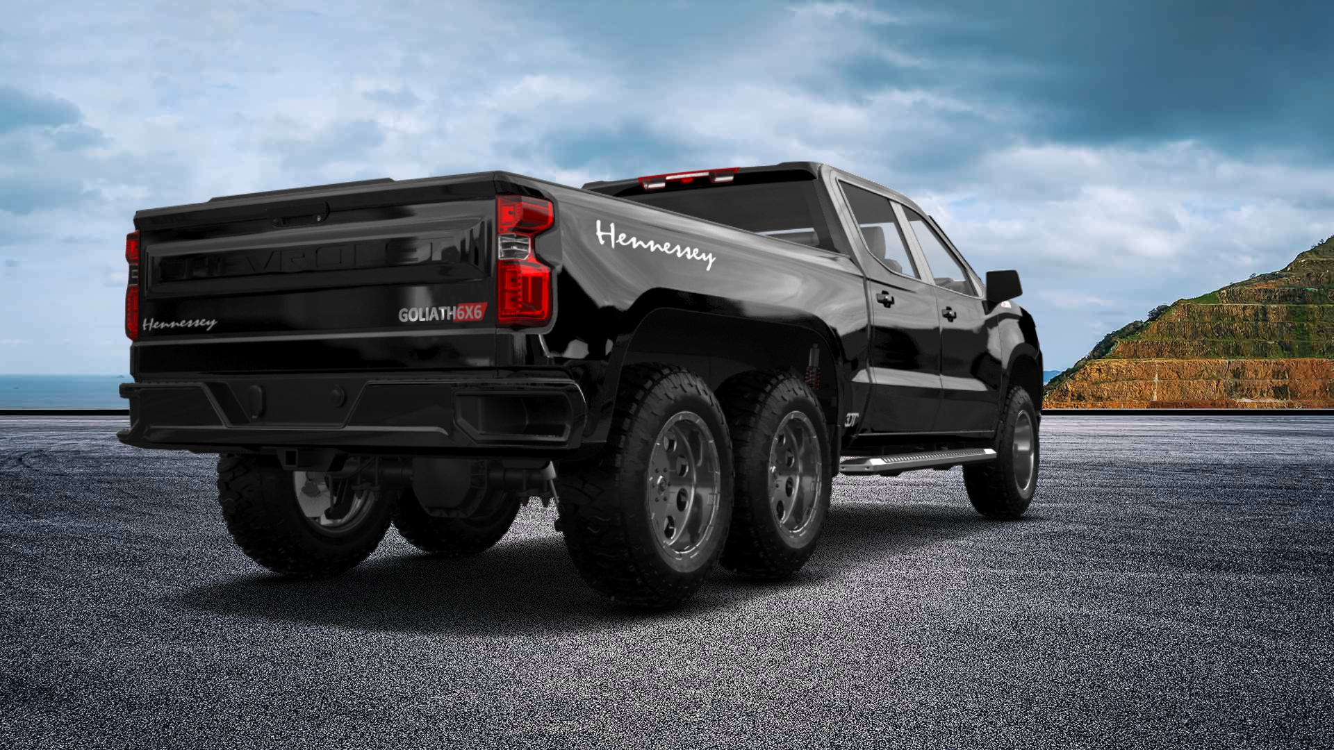 Chevrolet Silverado Hennessey Goliath 6X6 Truck 2020 Images