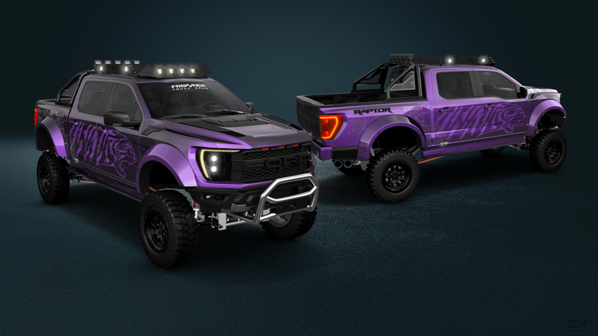 Ford F-150 Raptor 4 Door pickup truck 2021 tuning
