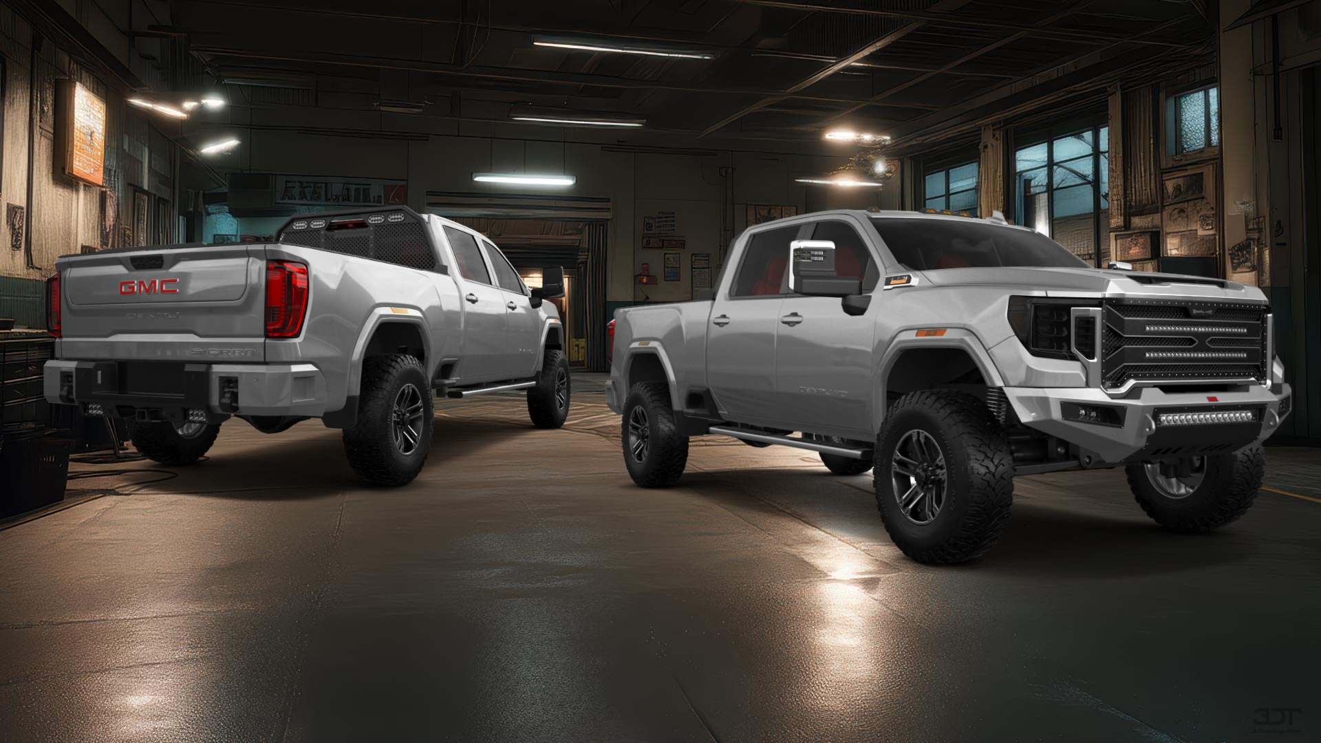 GMC Sierra 2500 HD 4 Door pickup truck 2020 tuning