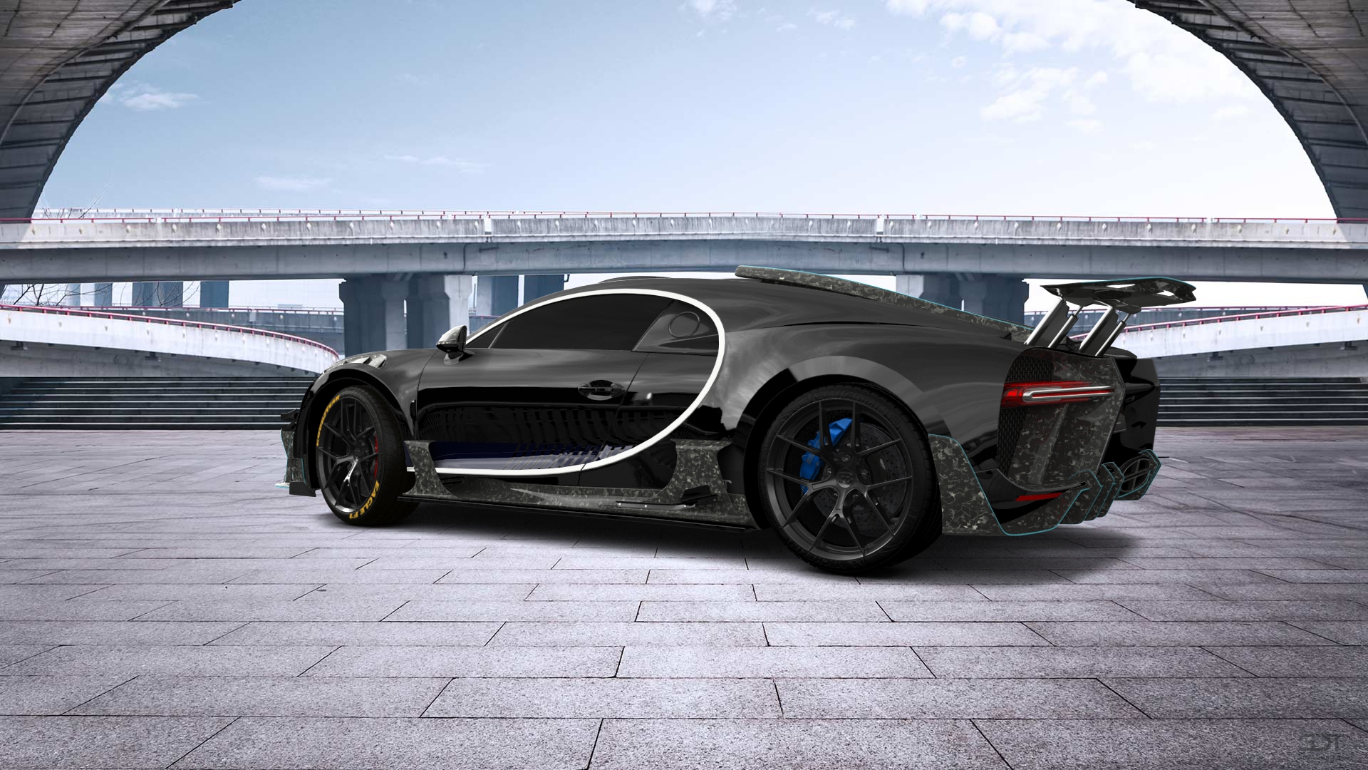 Bugatti Chiron 2 Door Coupe 2016