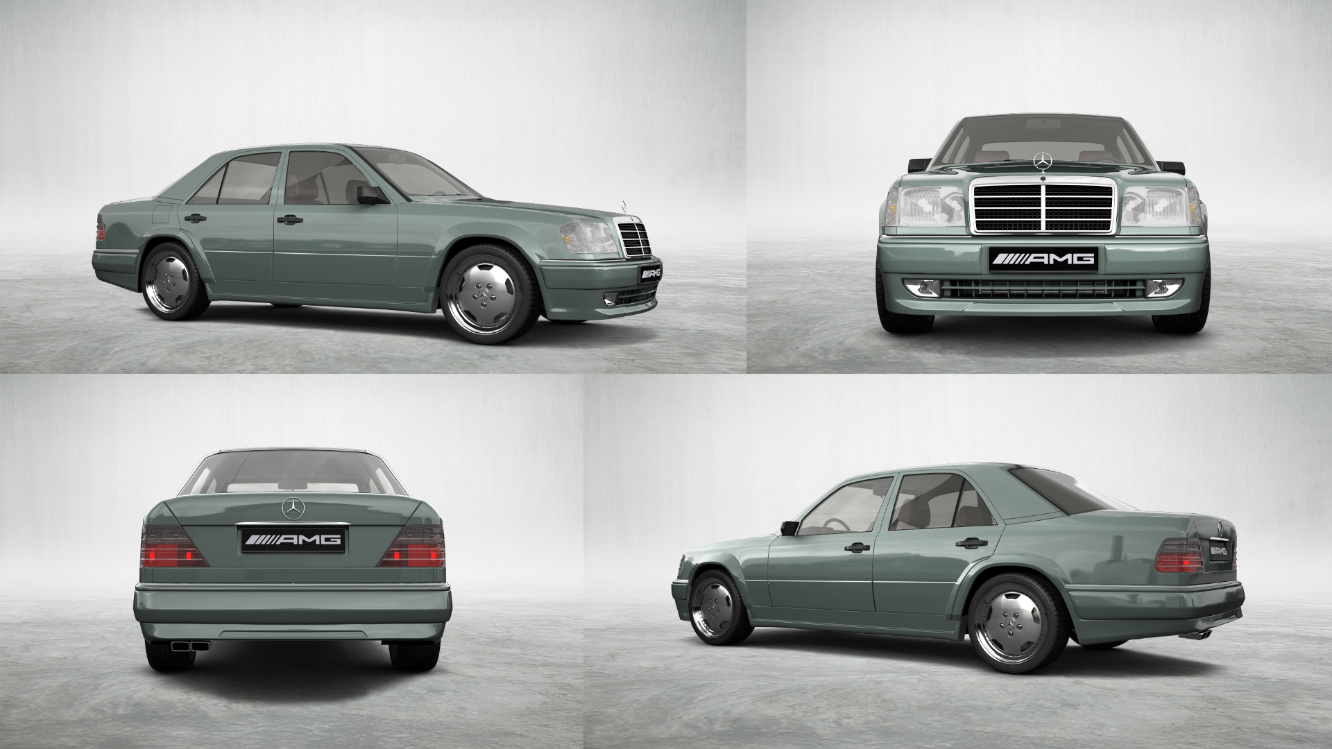 Mercedes E-Class Sedan 1984 tuning