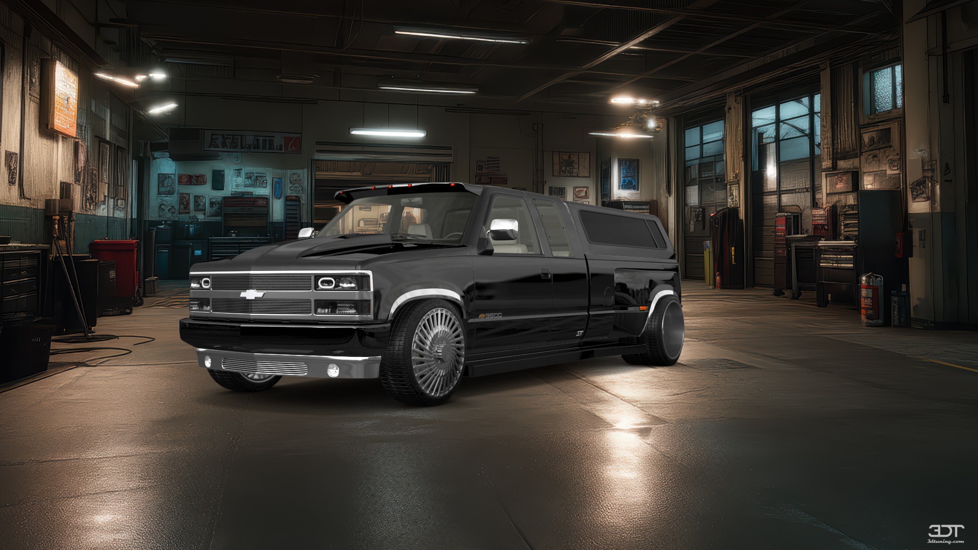Chevrolet K3500 Extended Cab Pickup Truck 1988 tuning