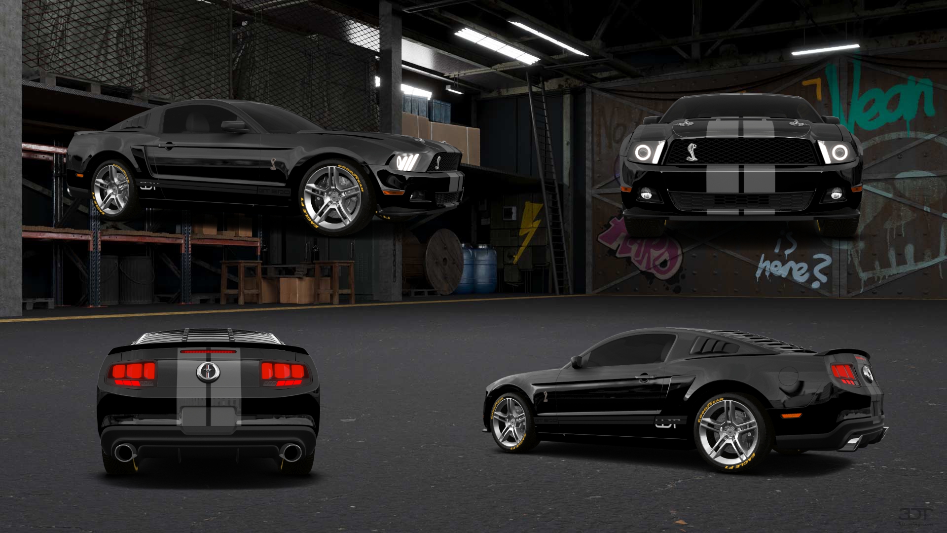Ford Mustang 2 Door Coupe 2010