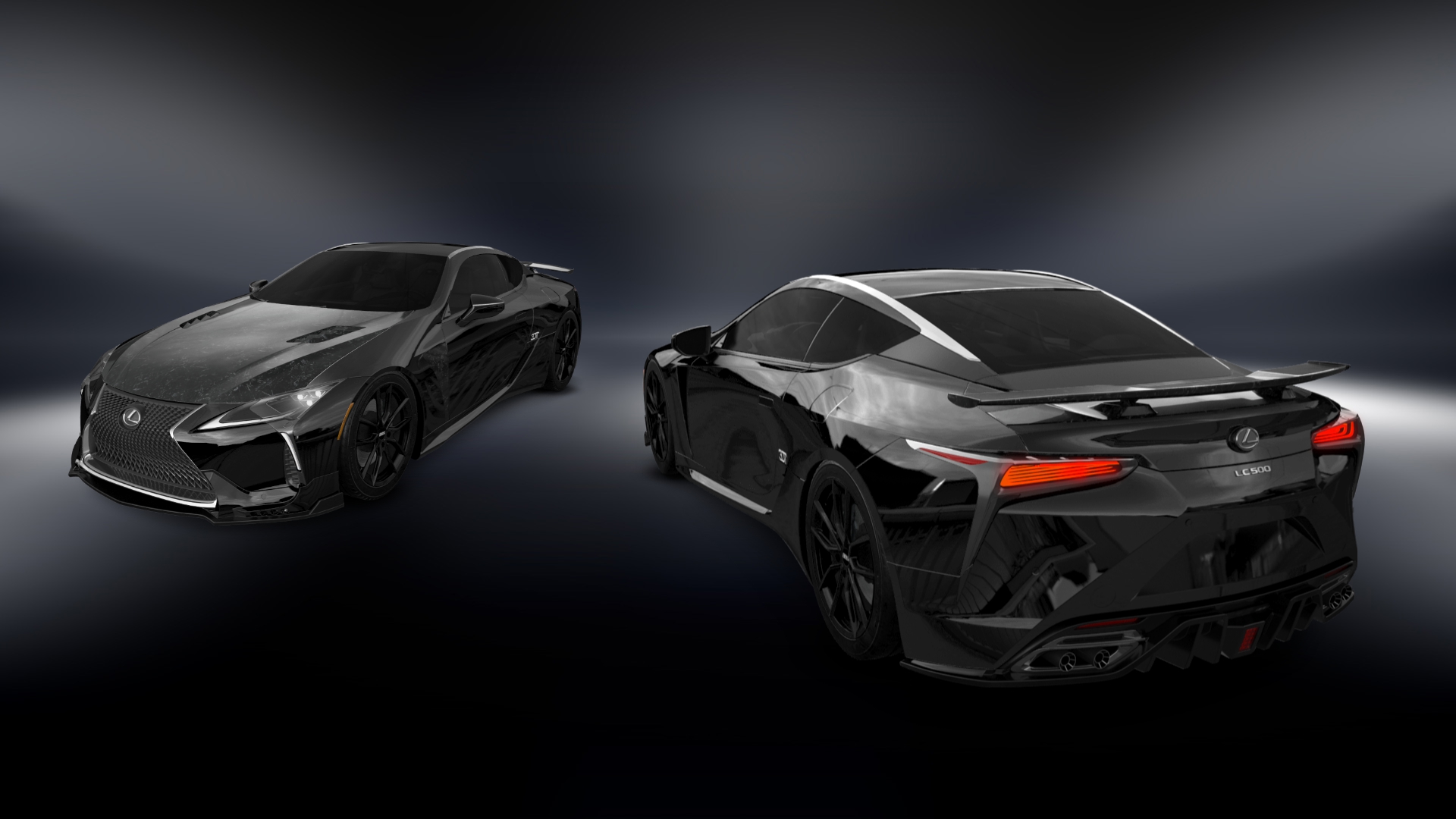 Lexus LC500 2 door fastback coupe 2017 tuning