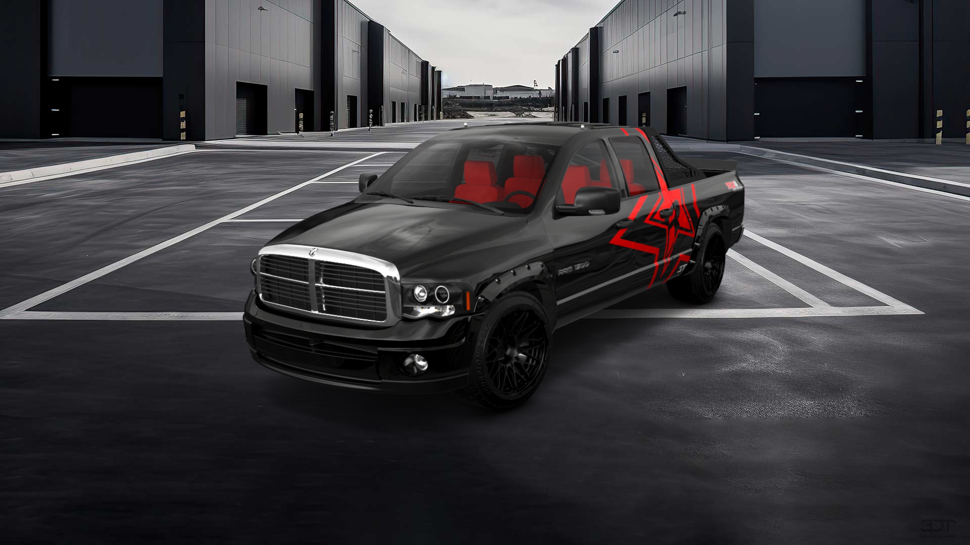 Dodge Ram 1500 6.4 ft box 4 Door pickup truck 2002 tuning