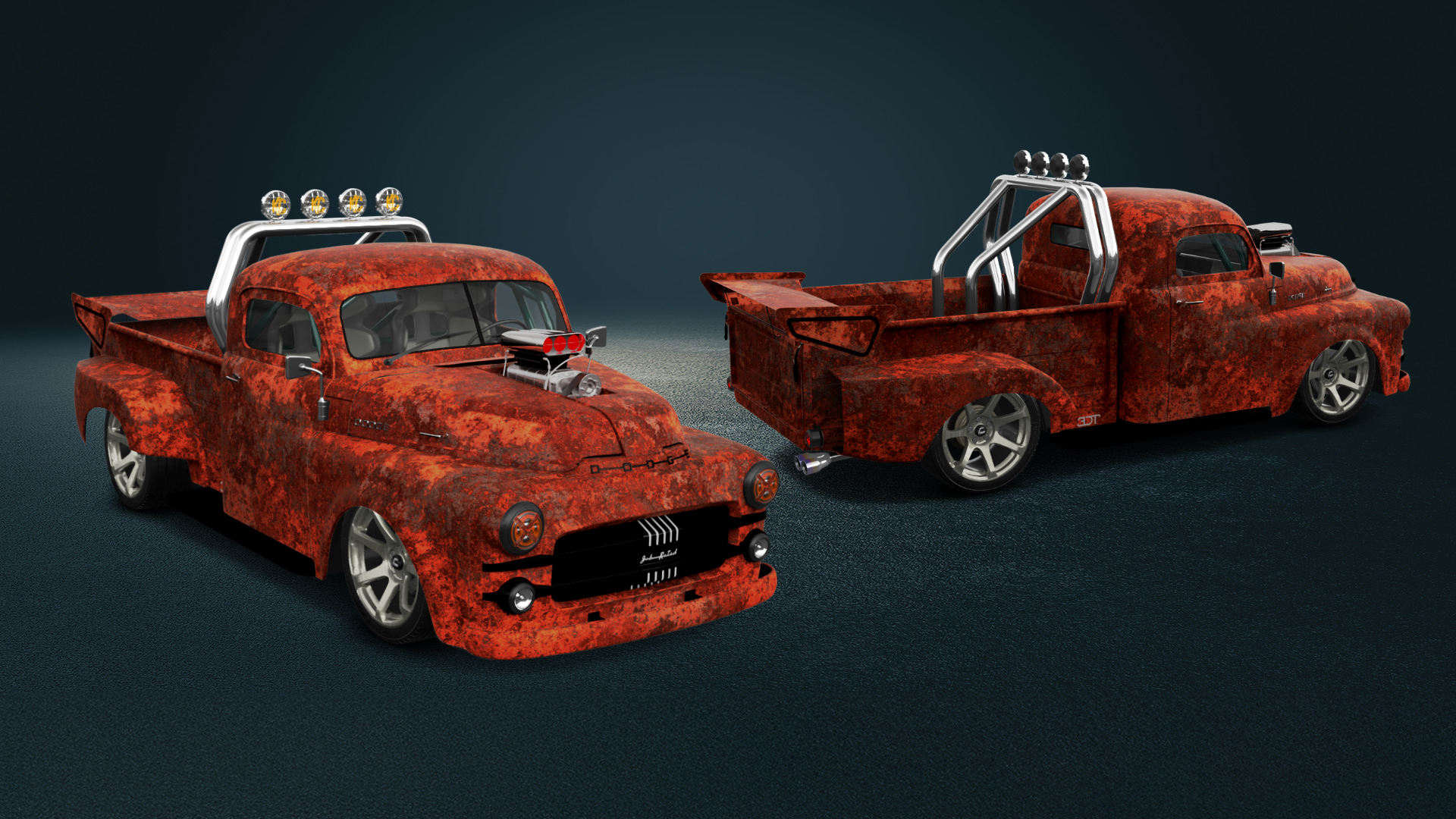 Dodge B Series 2 Door truck 1948 tuning