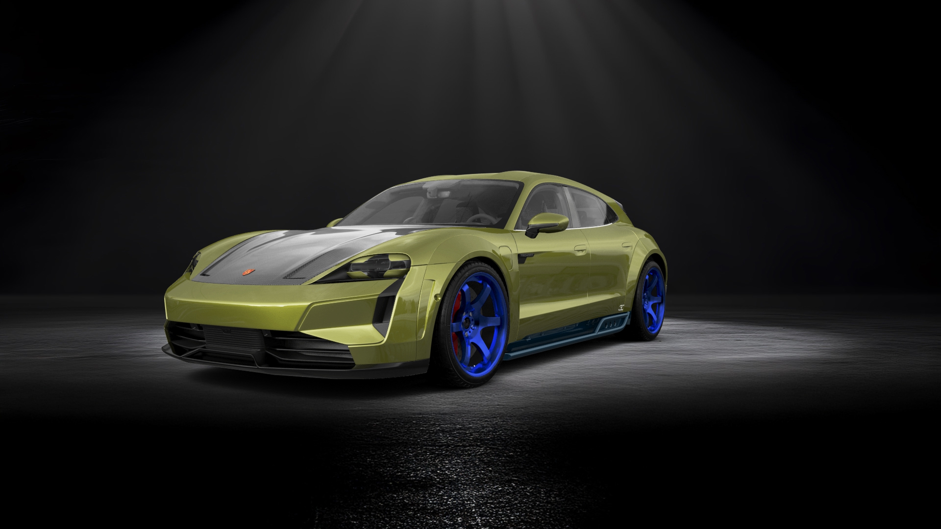 Porsche Taycan Sport Turismo Shooting Brake 2019 tuning
