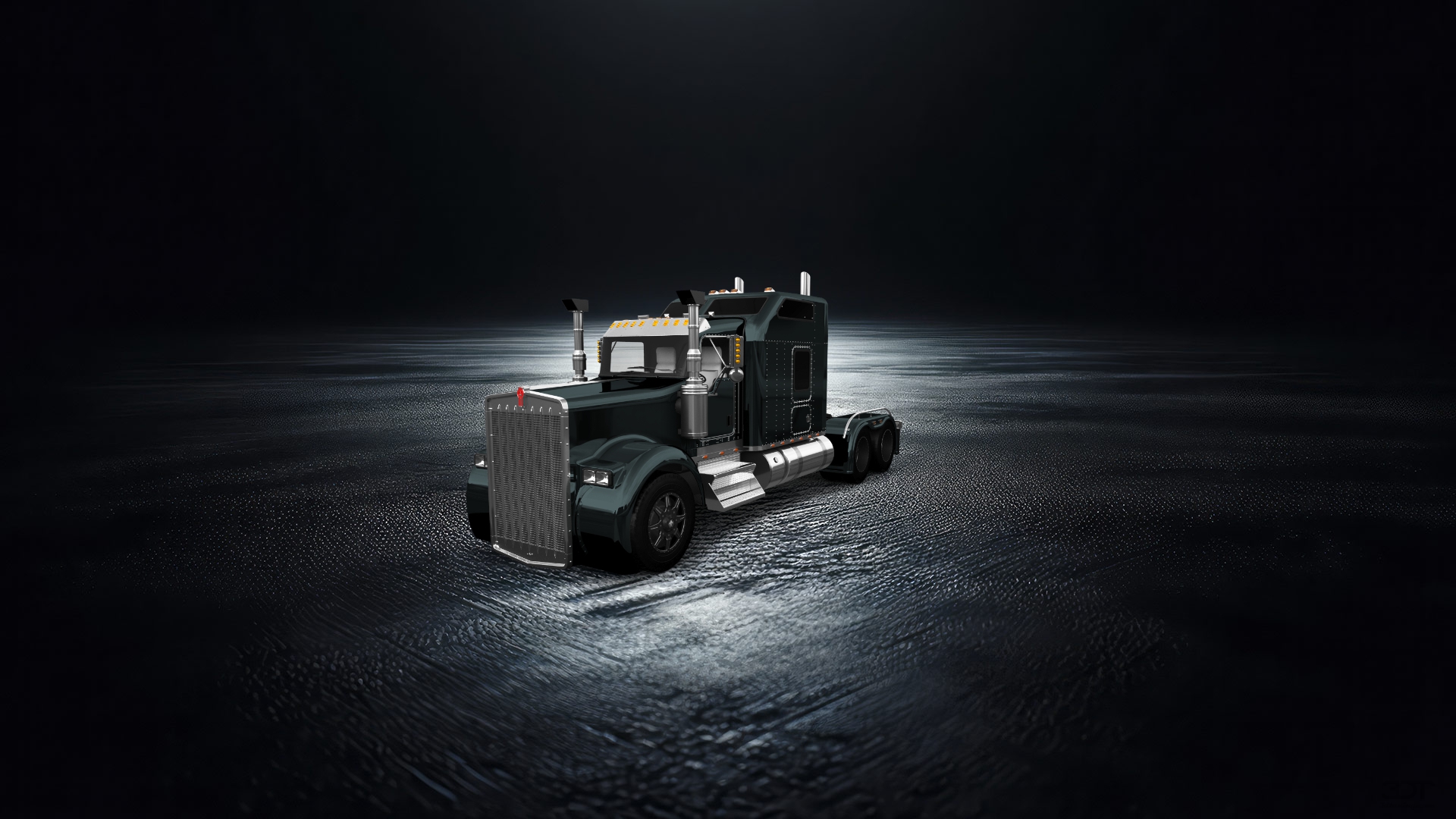 Kenworth W900 Sleeper Cab Truck 2015