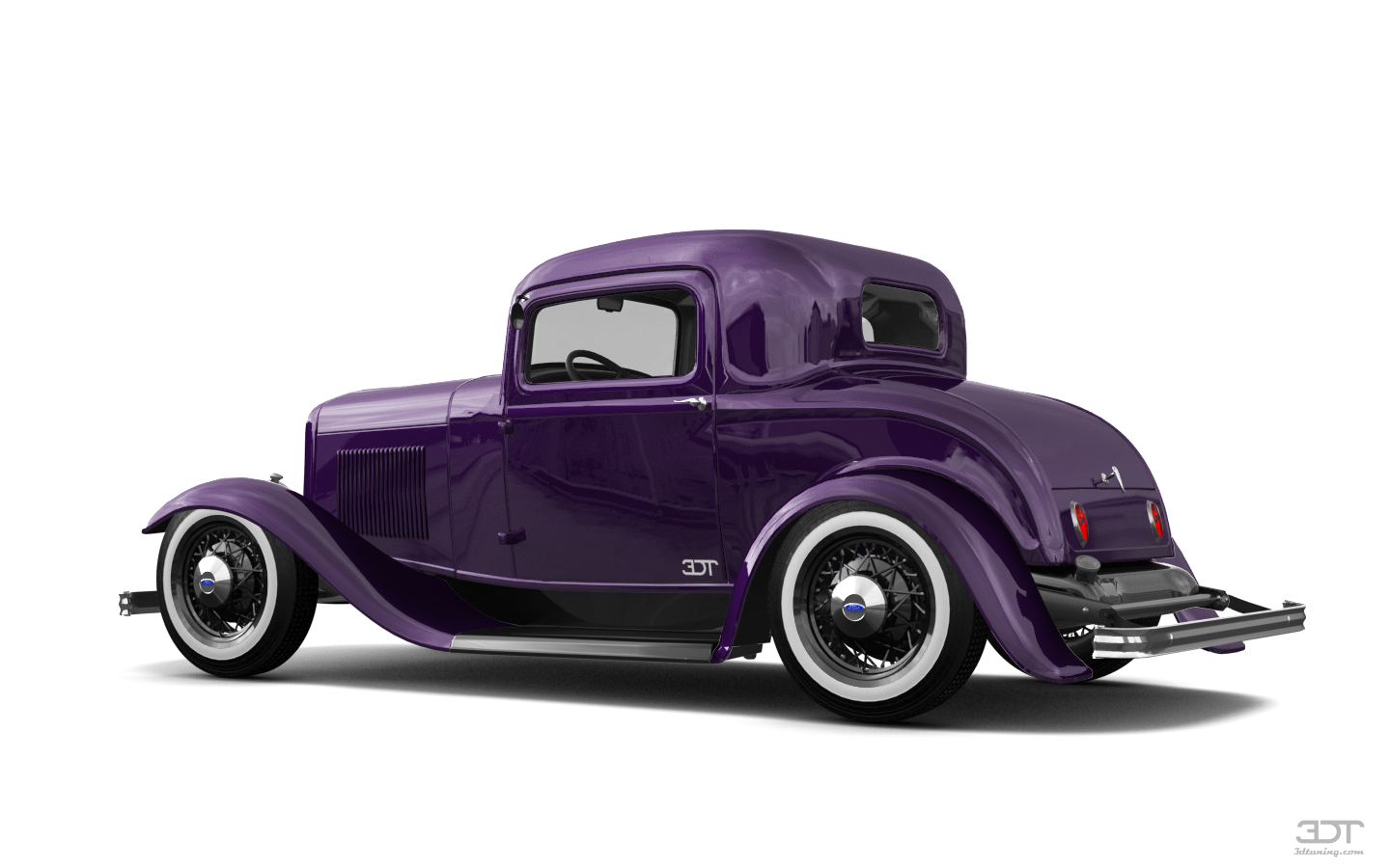 Tuning Ford Model B Deluxe 2 Door Coupe 1932